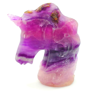 Unicorn Fluorite crystal