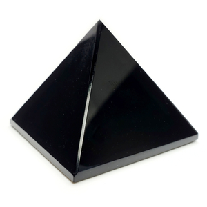 Black Obsidian pyramid