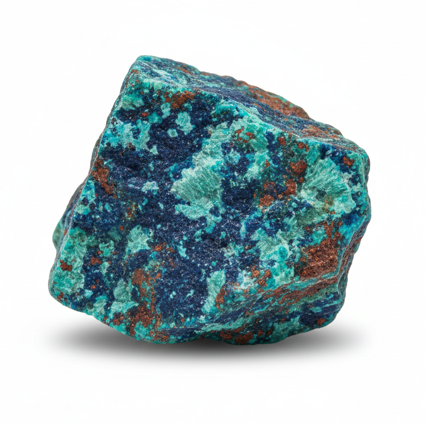 Rough shattuckite stone