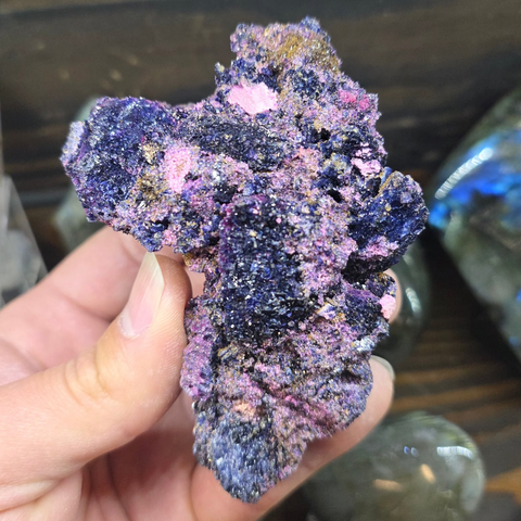 Lab Grown Ruby Specimen | 226.7g Vivid Red Corundum Crystal