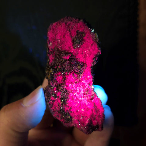 Lab Grown Ruby Specimen | 108.5g Vivid Red Corundum Crystal
