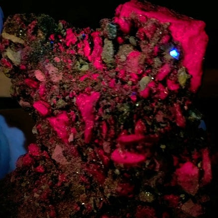 Lab Grown Ruby Specimen | 633.5g Vivid Red Corundum Crystal