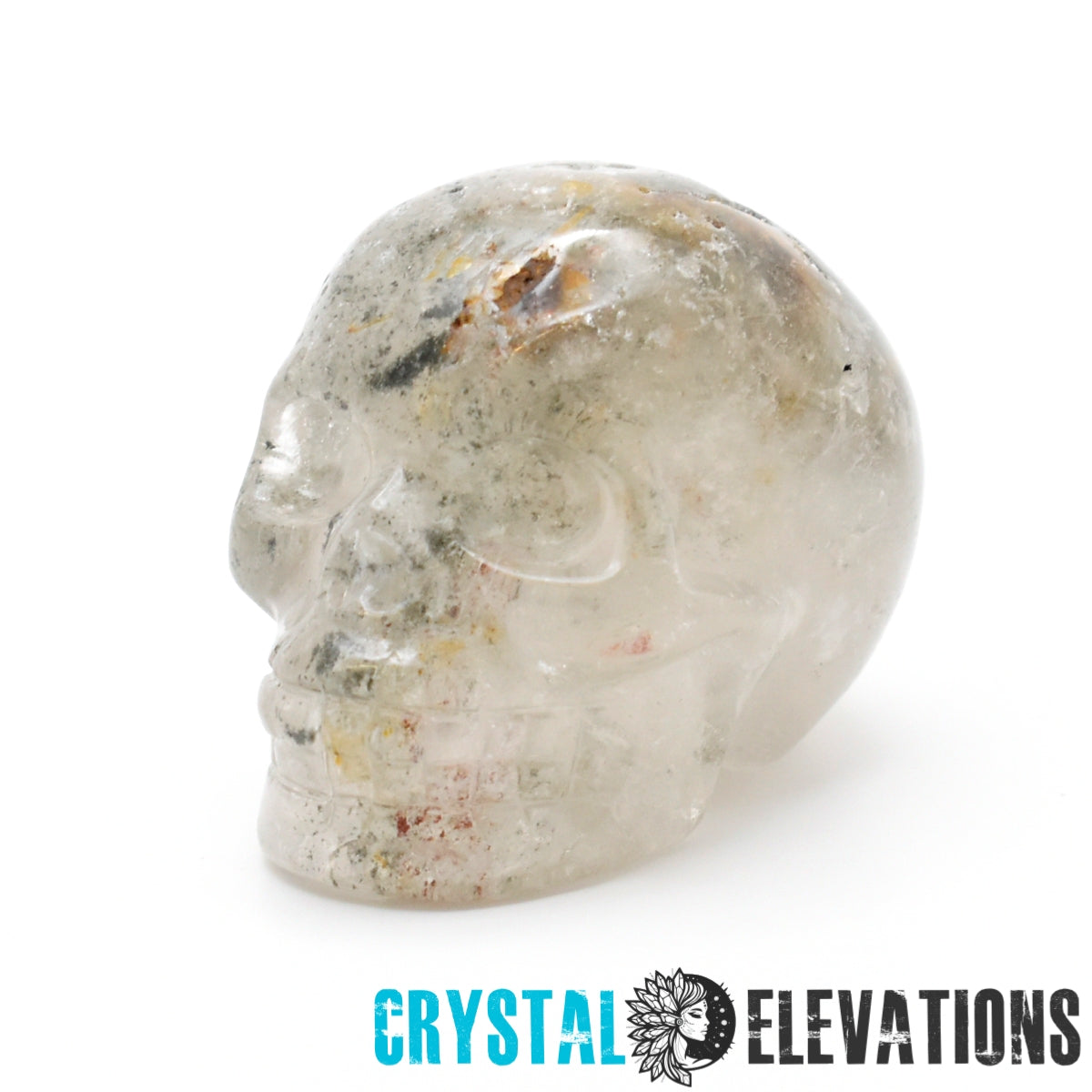 Garden Quartz Crystal Skull, 1.7 inch