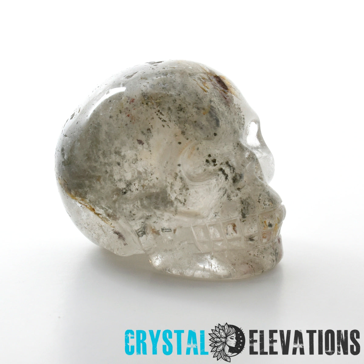 Garden Quartz Crystal Skull, 1.7 inch