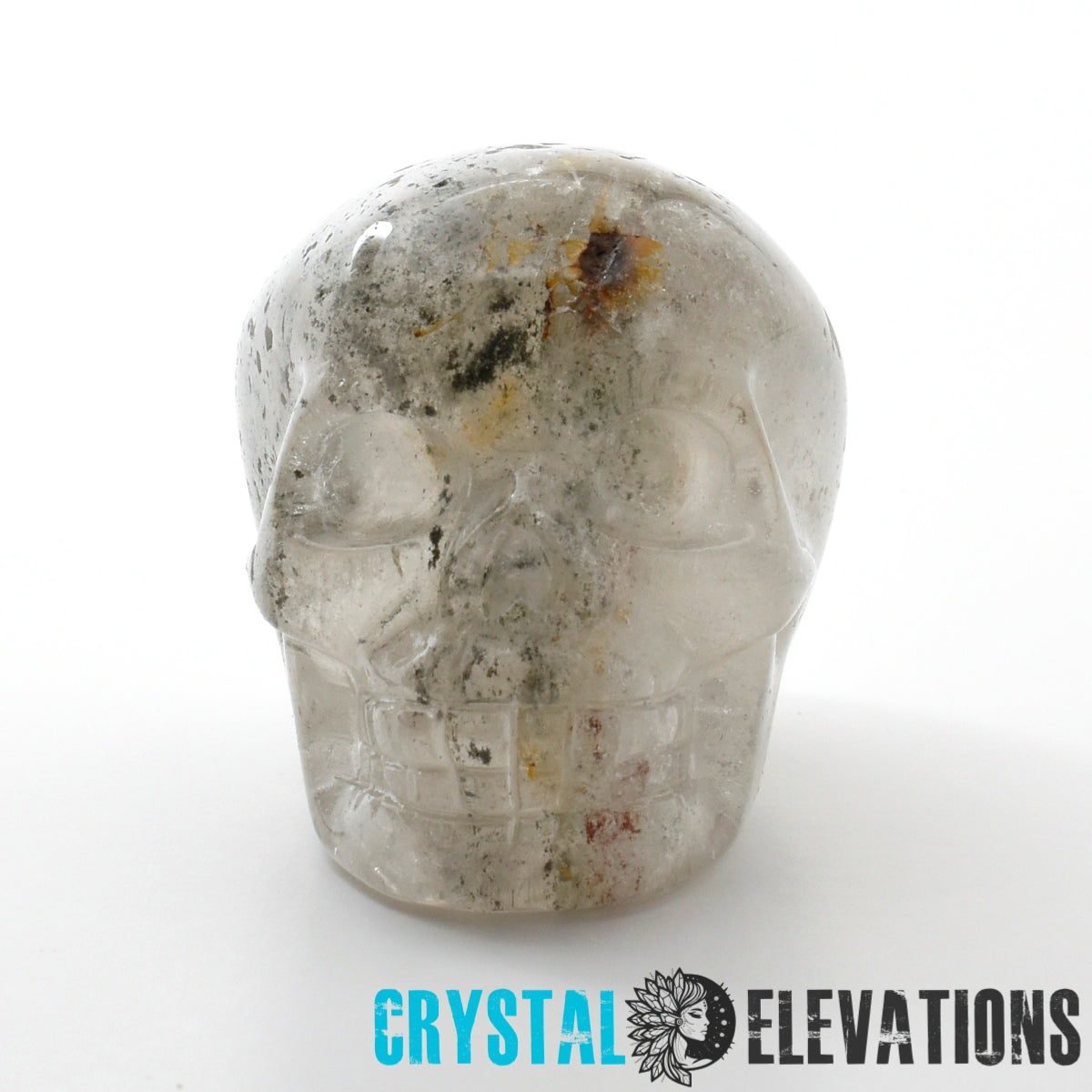 Garden Quartz Crystal Skull, 1.7 inch