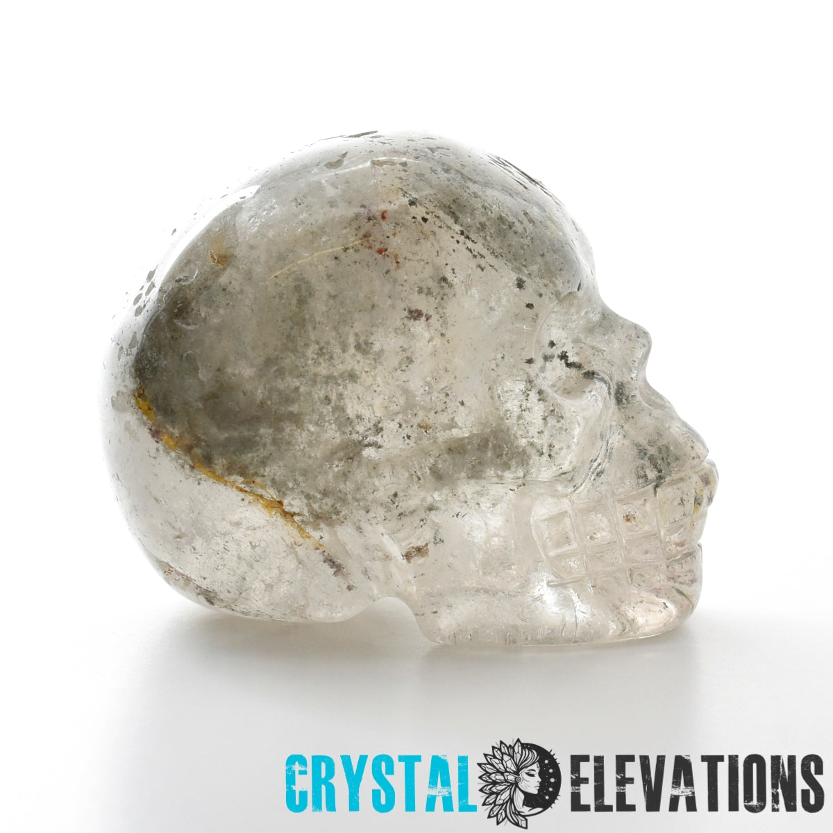 Garden Quartz Crystal Skull, 1.7 inch