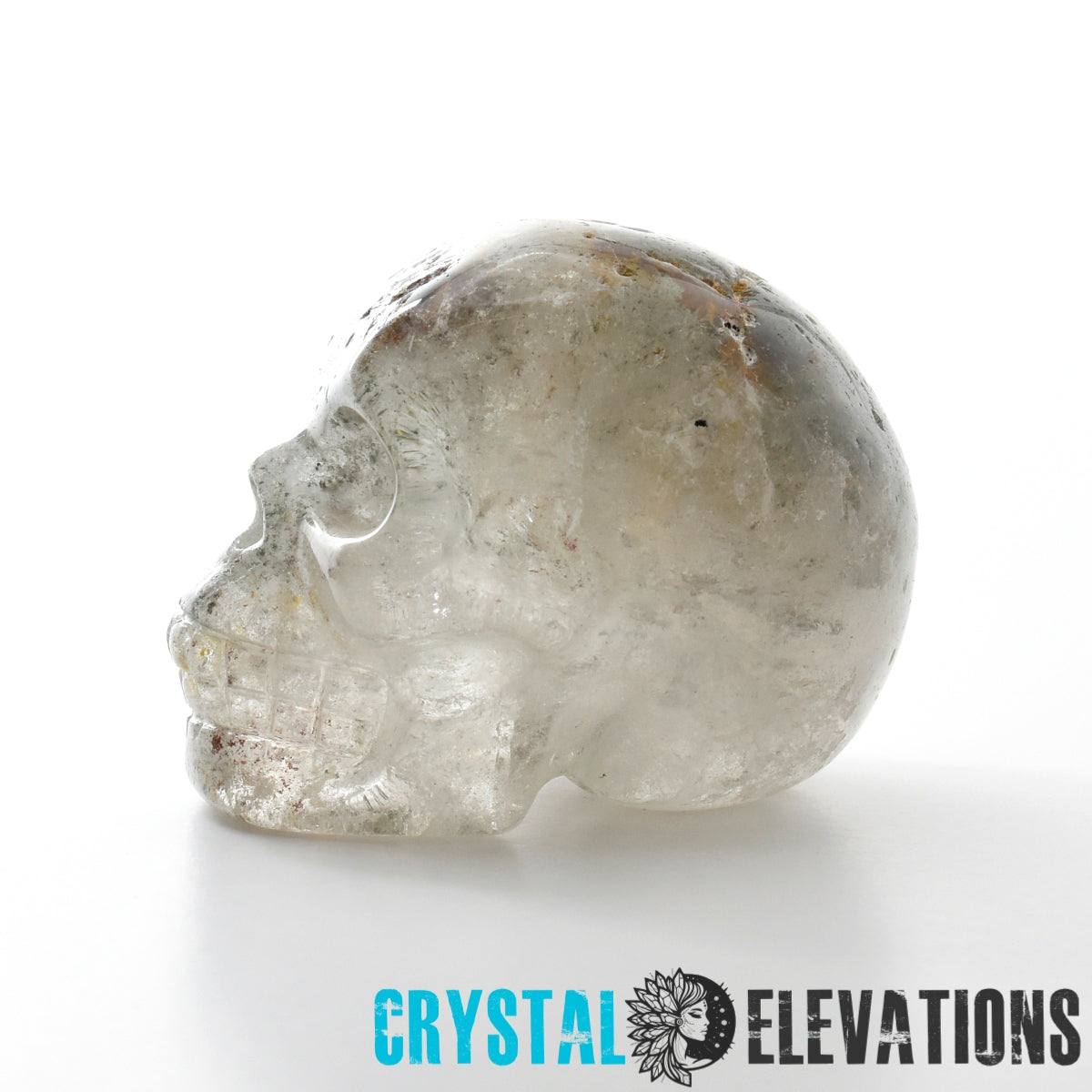 Garden Quartz Crystal Skull, 1.7 inch