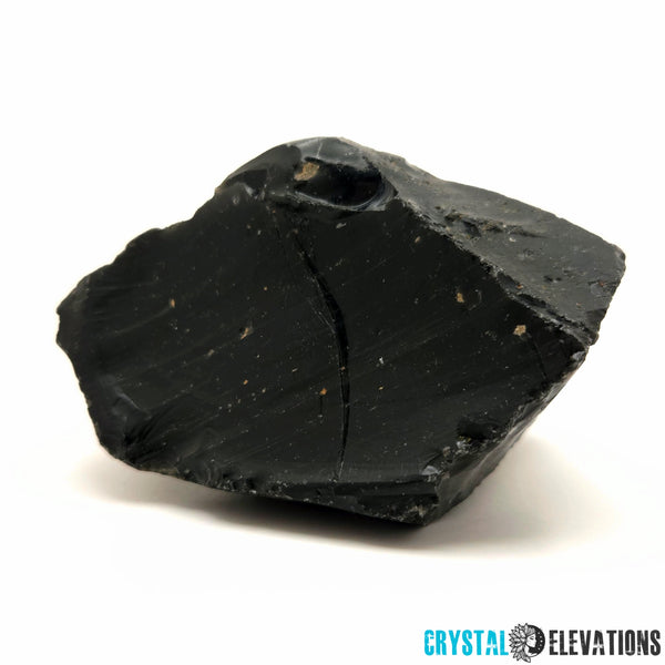 Gray Banded Black Obsidian from Oregon, 353g