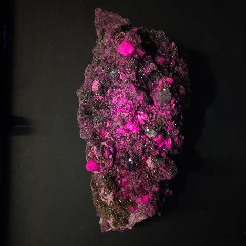Lab Grown Ruby Specimen | 312g Vivid Red Corundum Crystal
