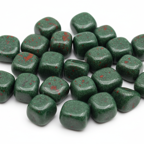 African Bloodstone Tumbled Stone