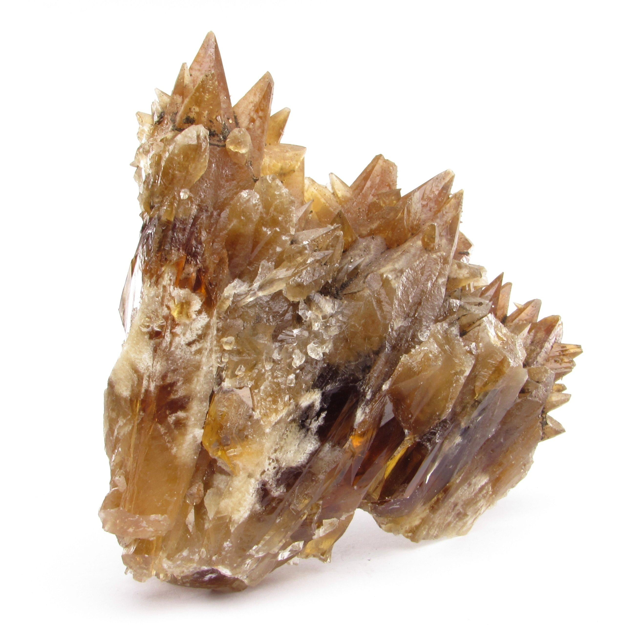 Amber Calcite