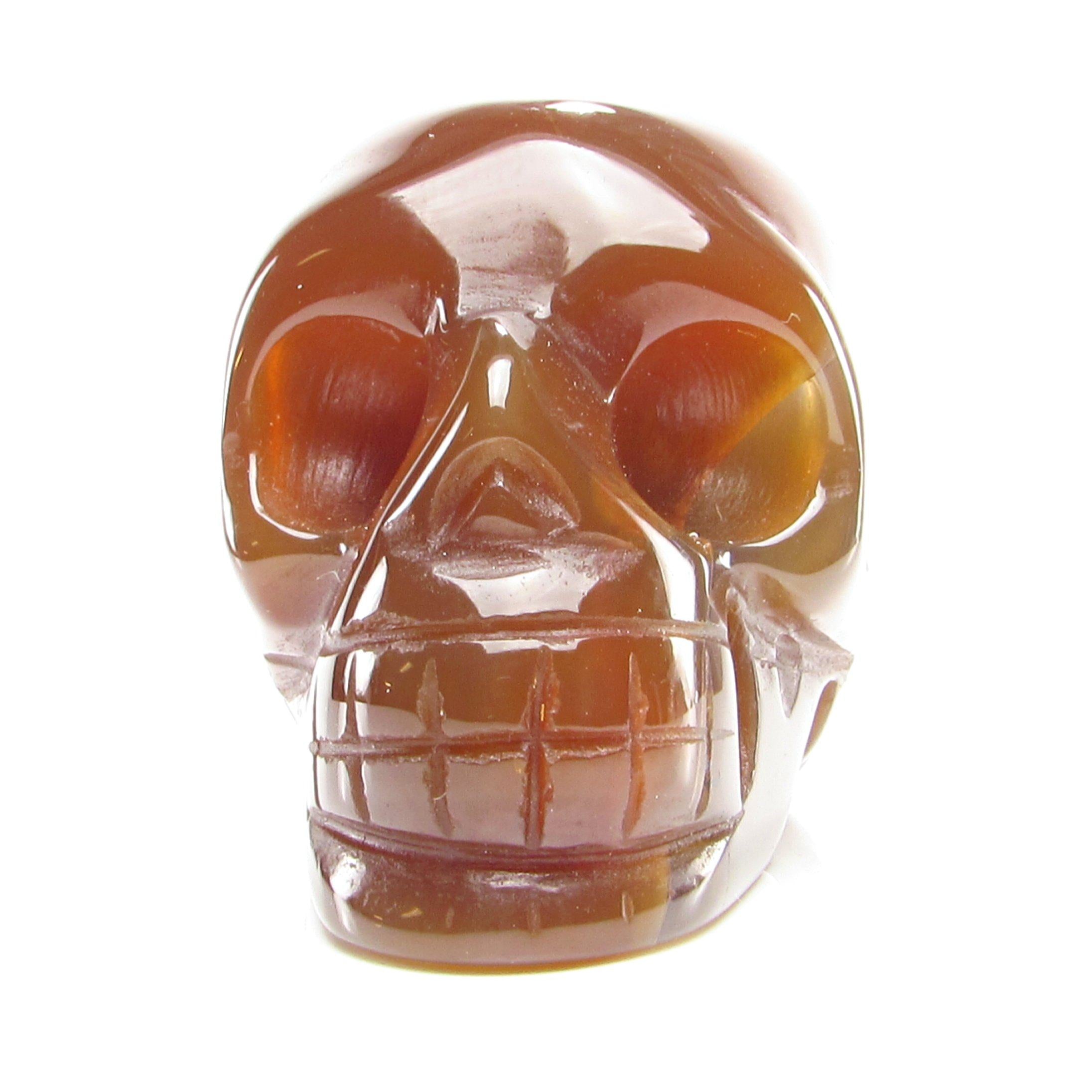 Carnelian Skull