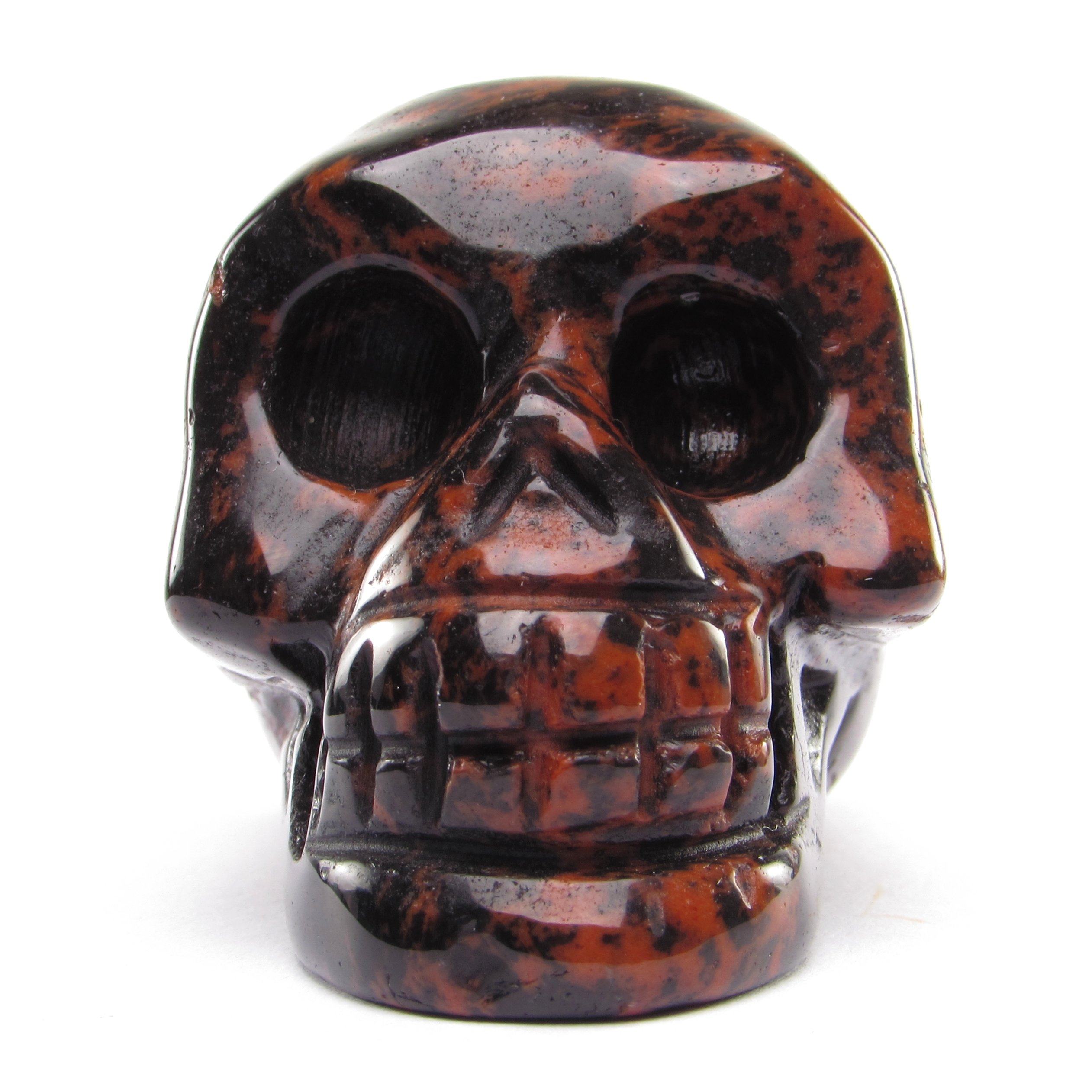 Mahogany Obsidian Skull