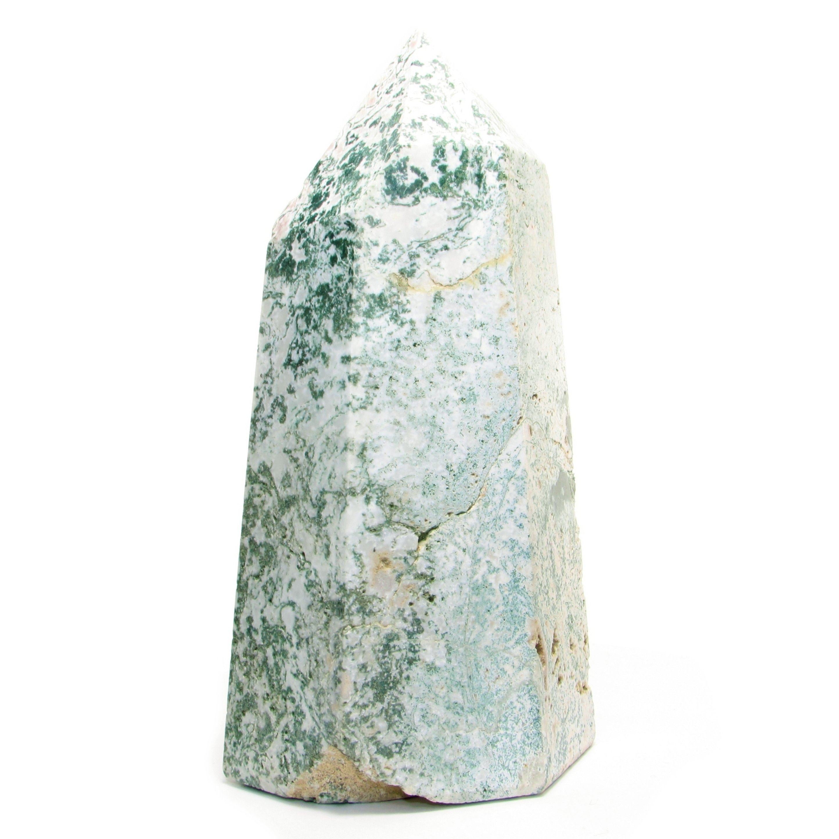 5.5in Tree Agate Tower