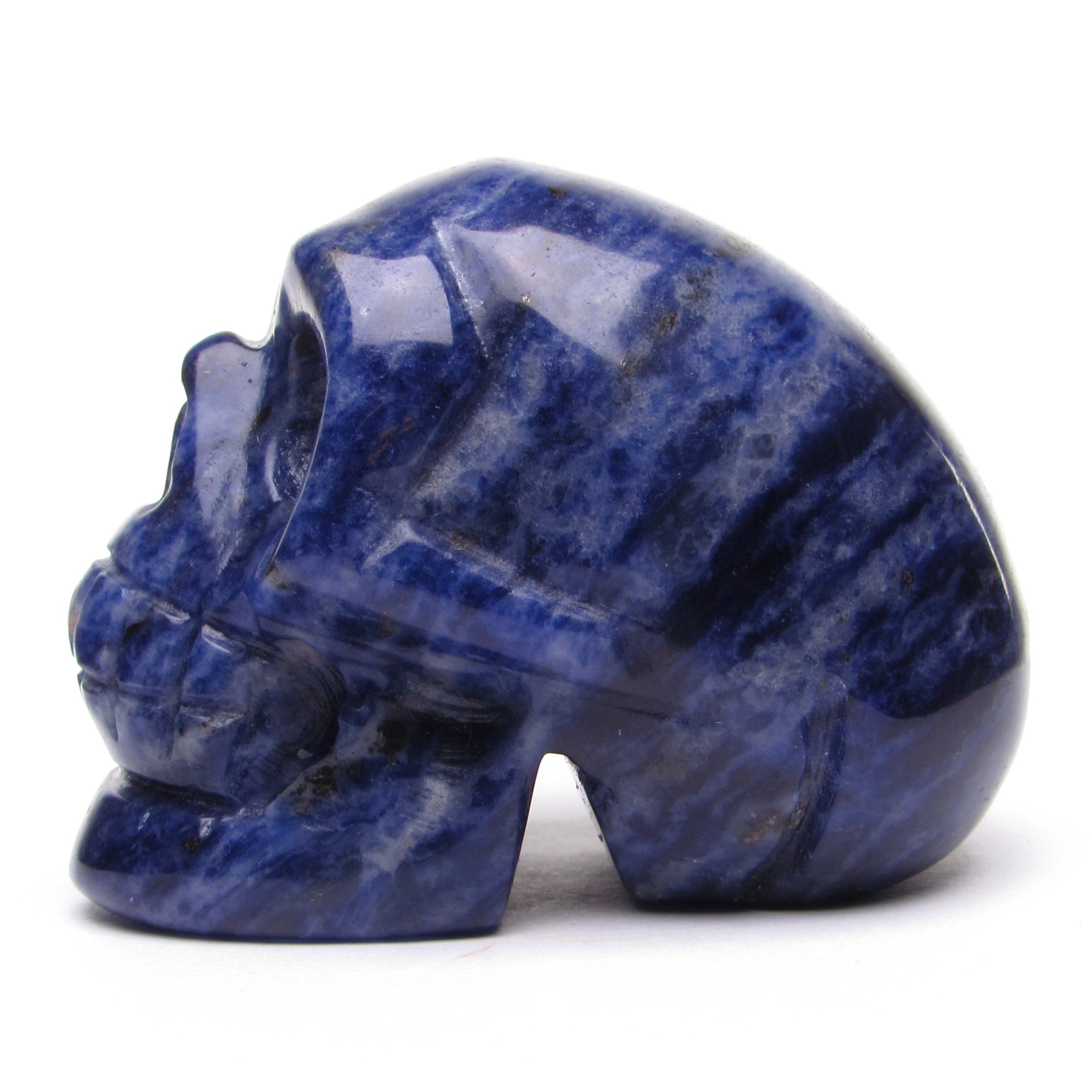 Sodalite Skull