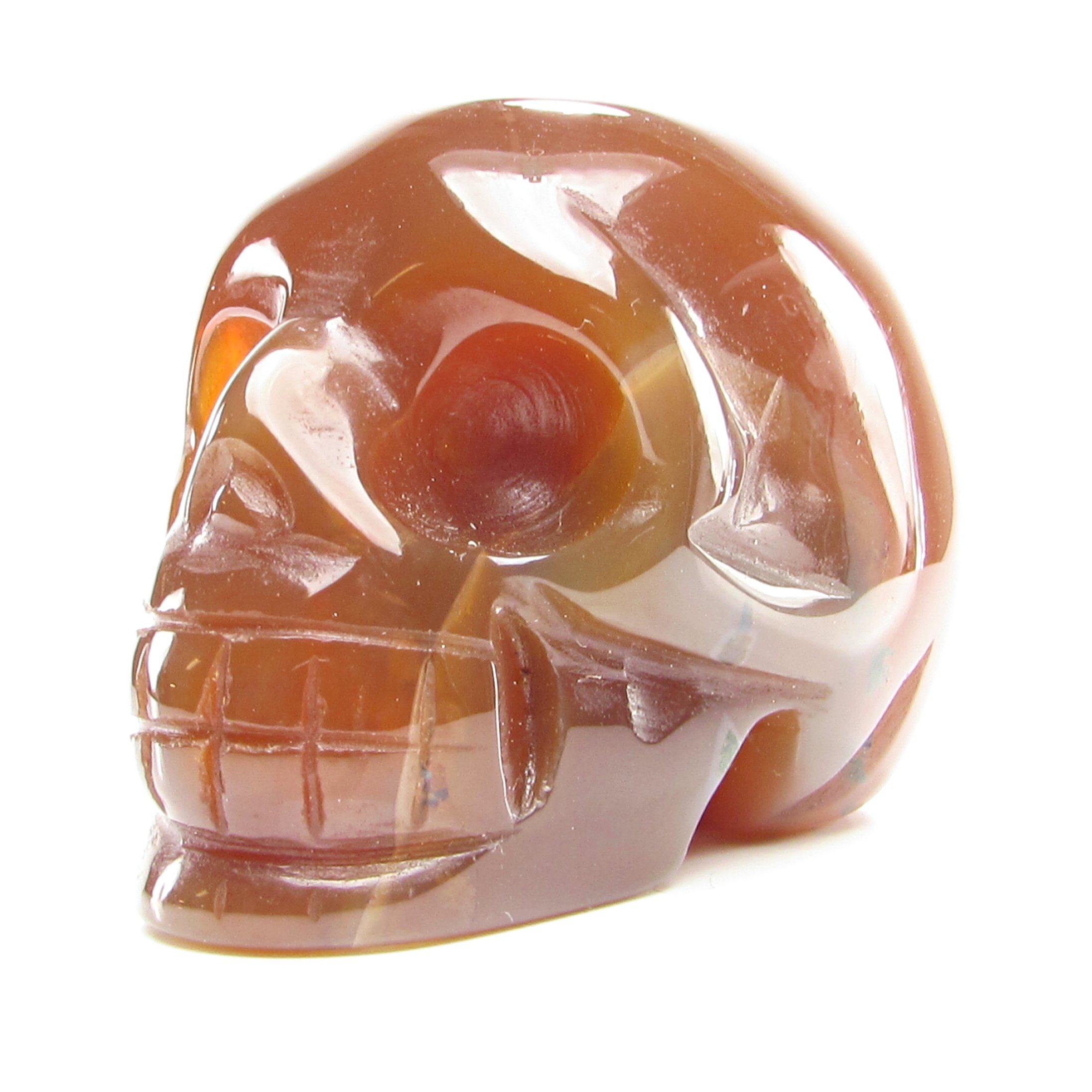 Carnelian Skull