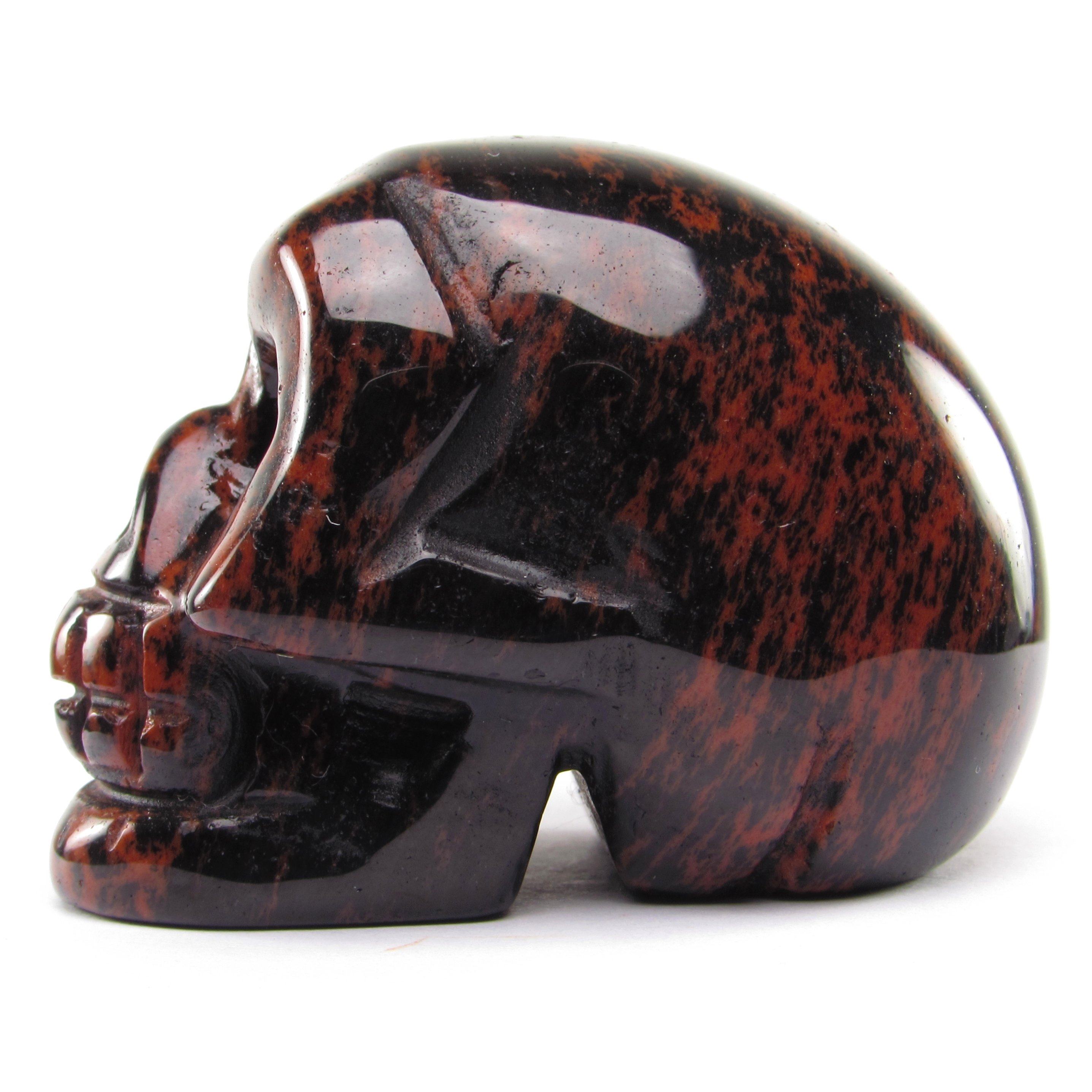 Mahogany Obsidian Skull