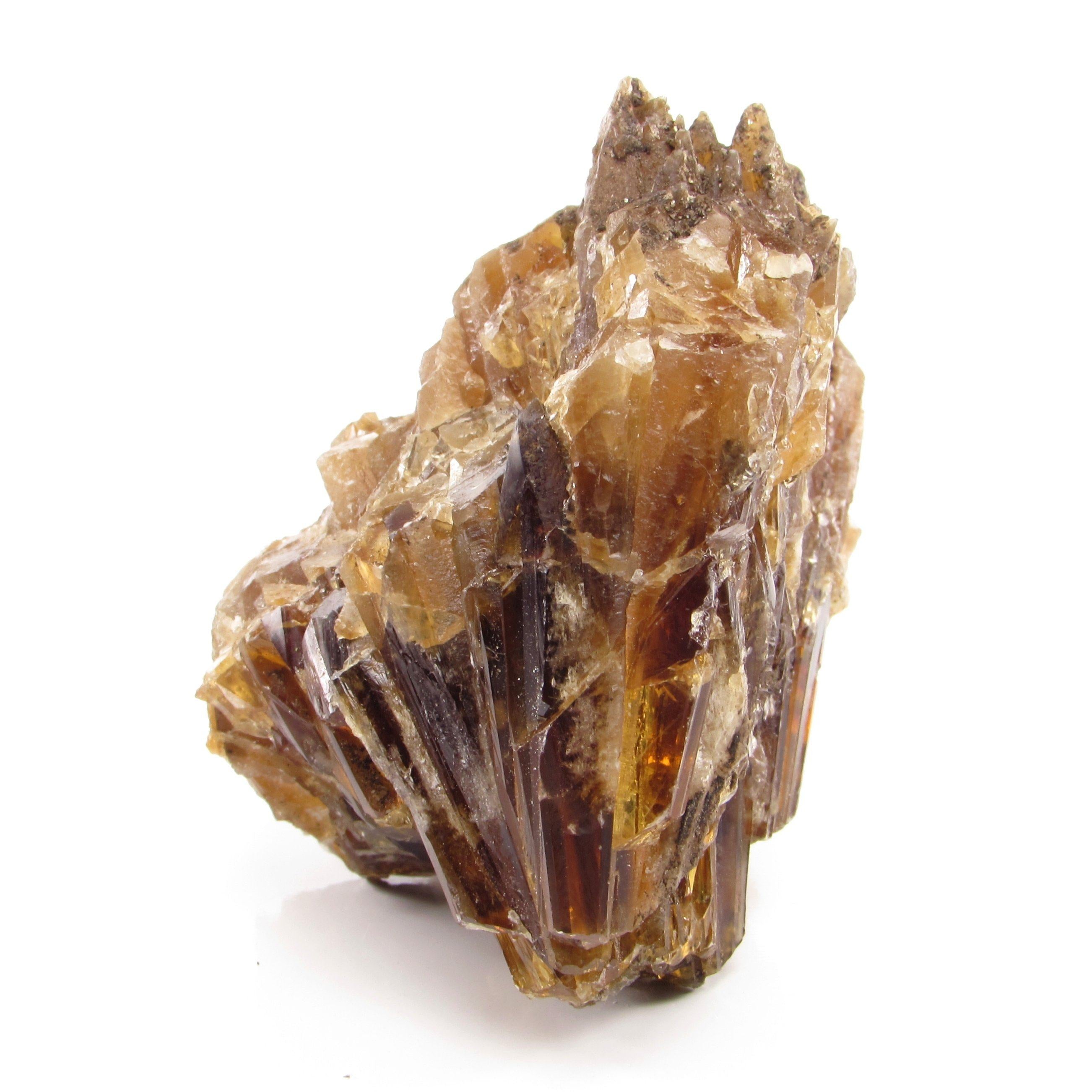 Amber Calcite