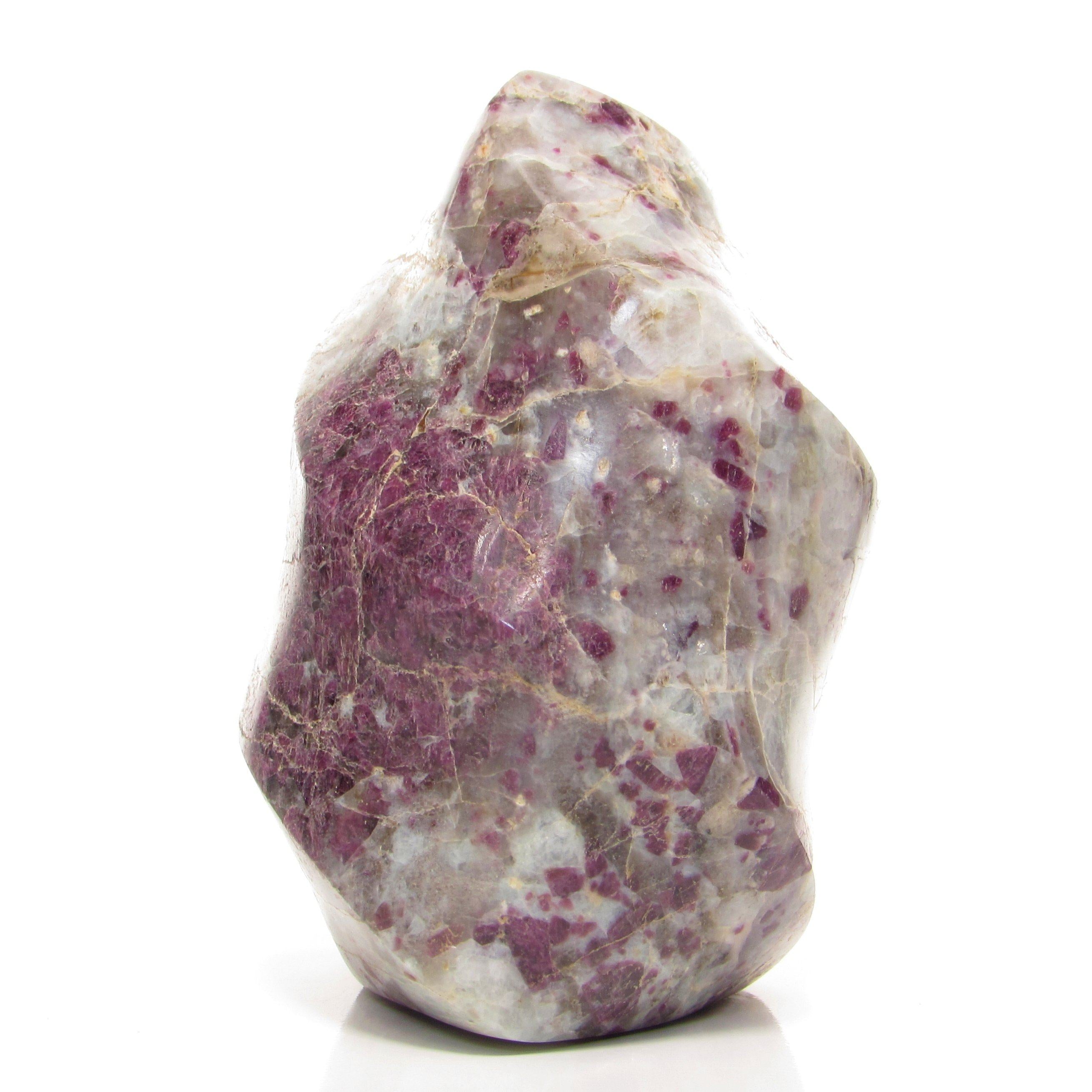 2.9" Small Polished Lepidolite Flame