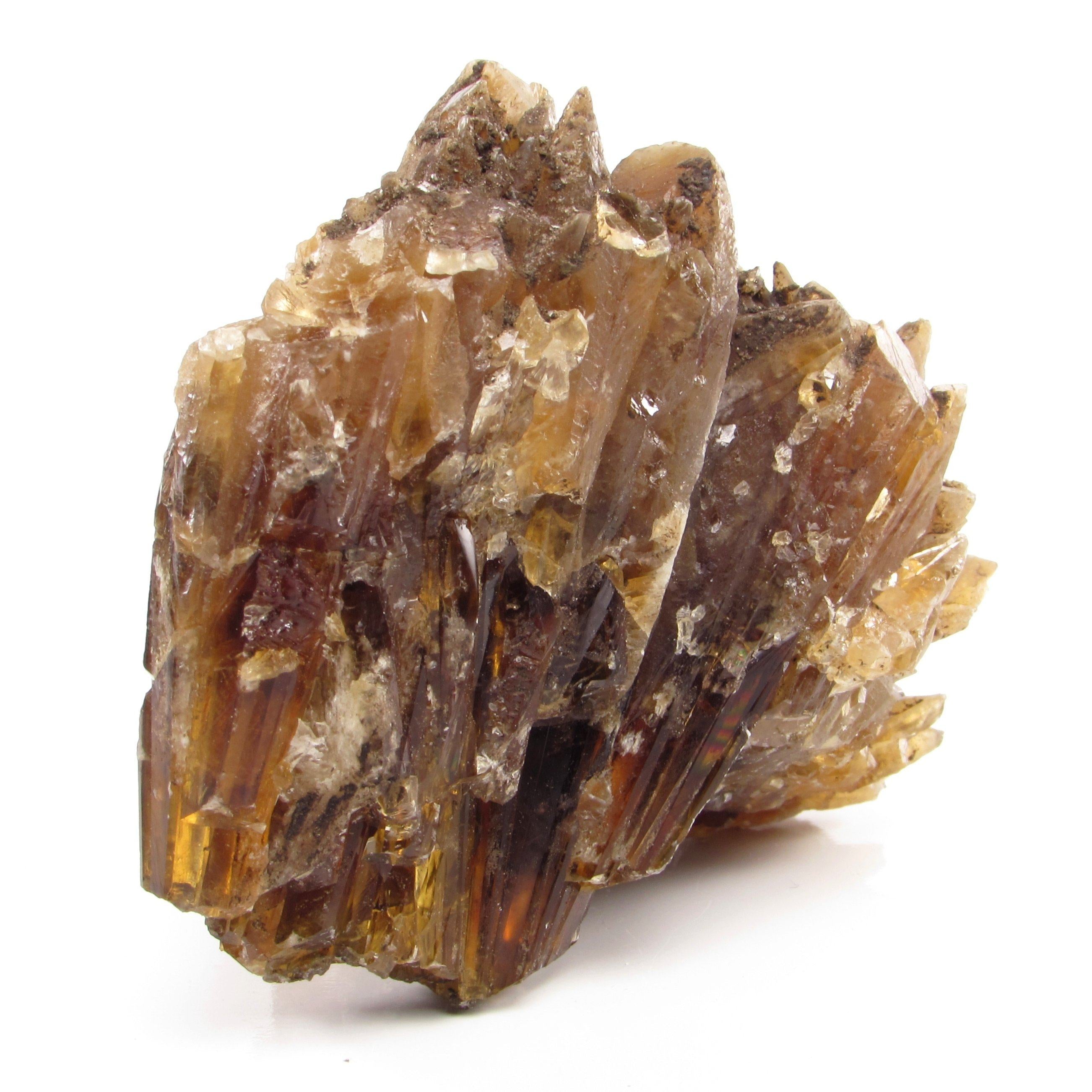 Amber Calcite