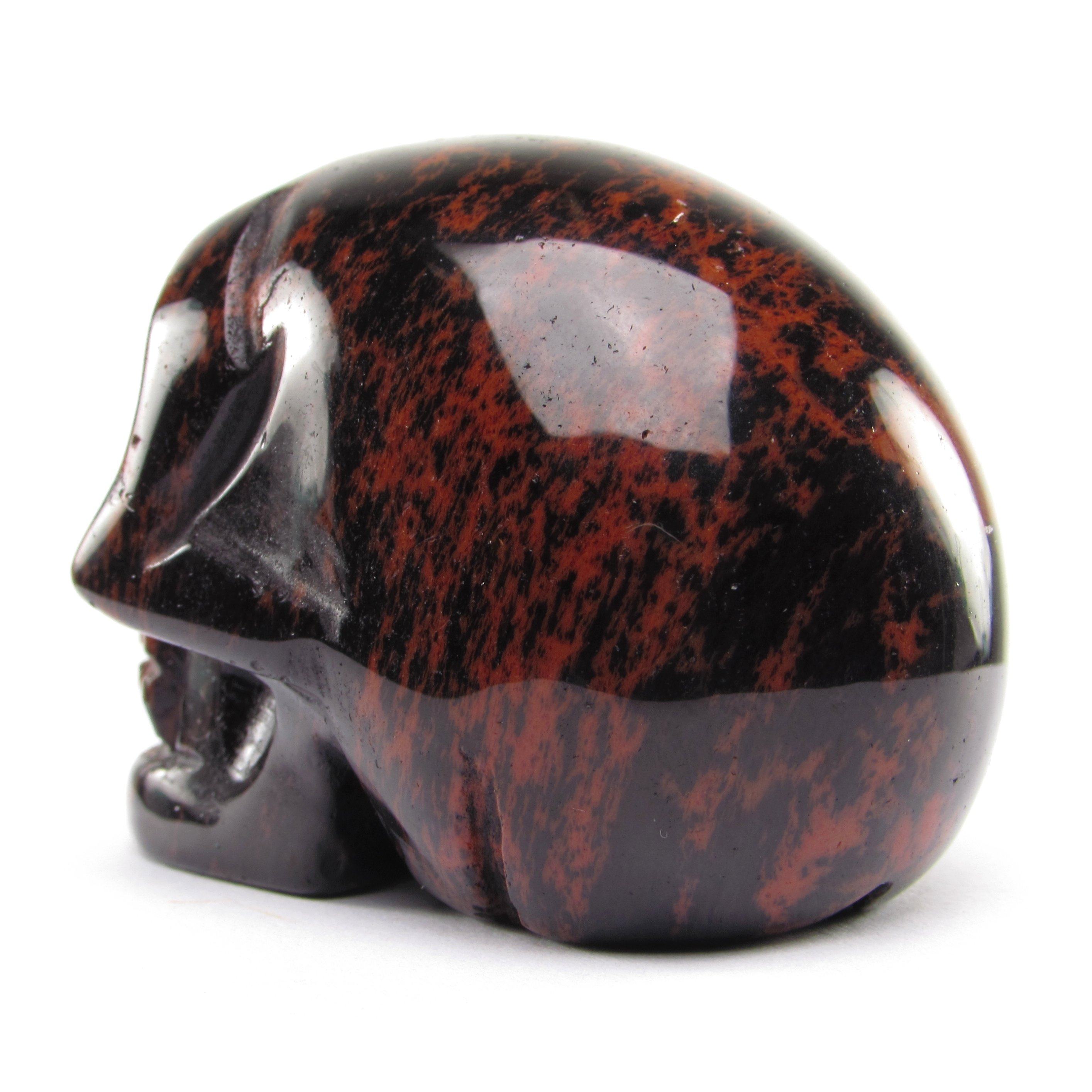 Mahogany Obsidian Skull