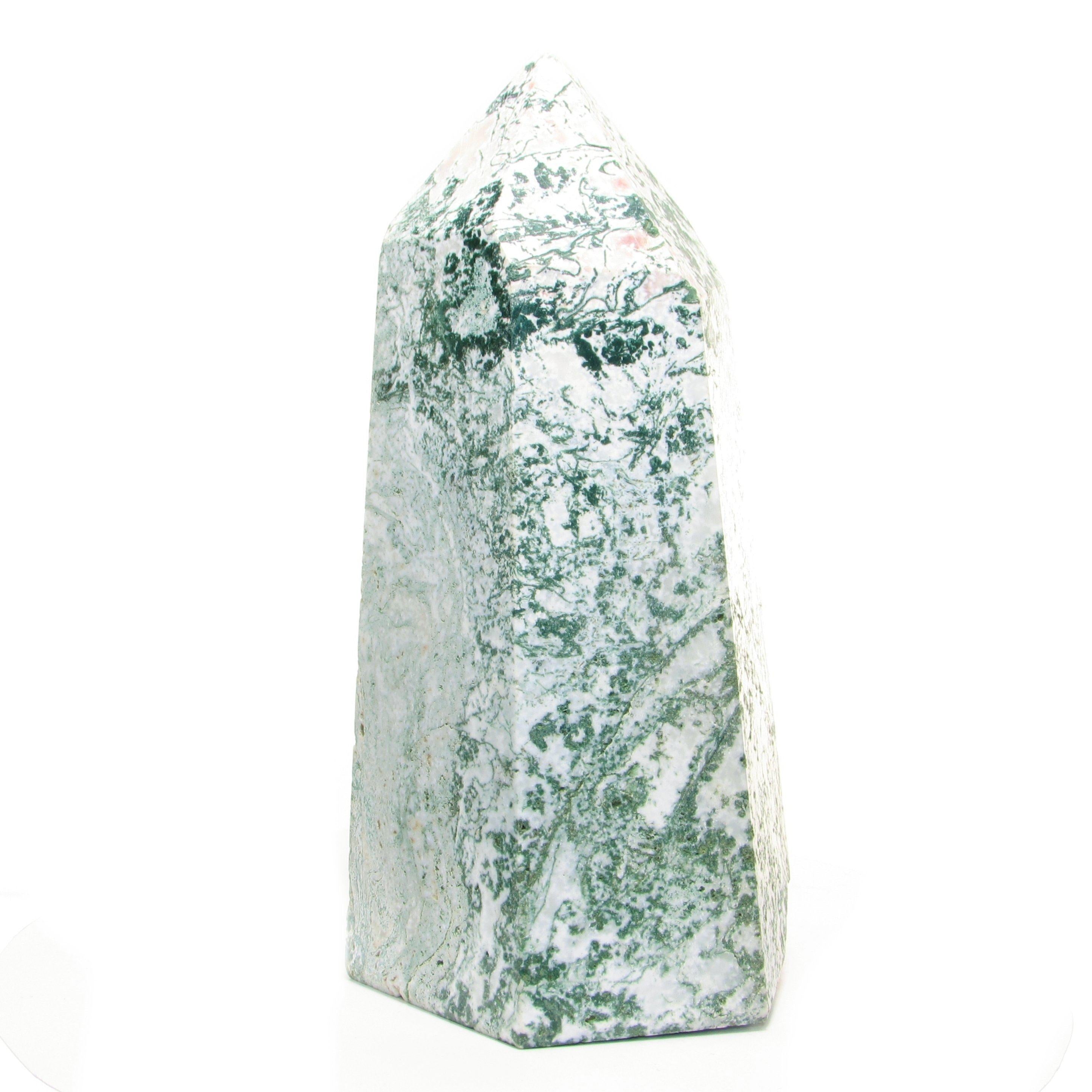 5.5in Tree Agate Tower