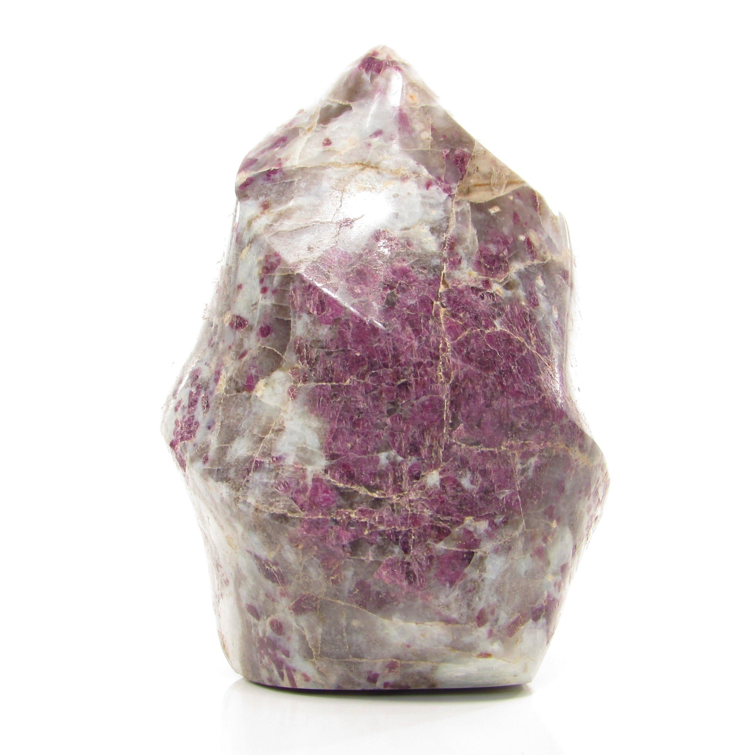 2.9" Small Polished Lepidolite Flame