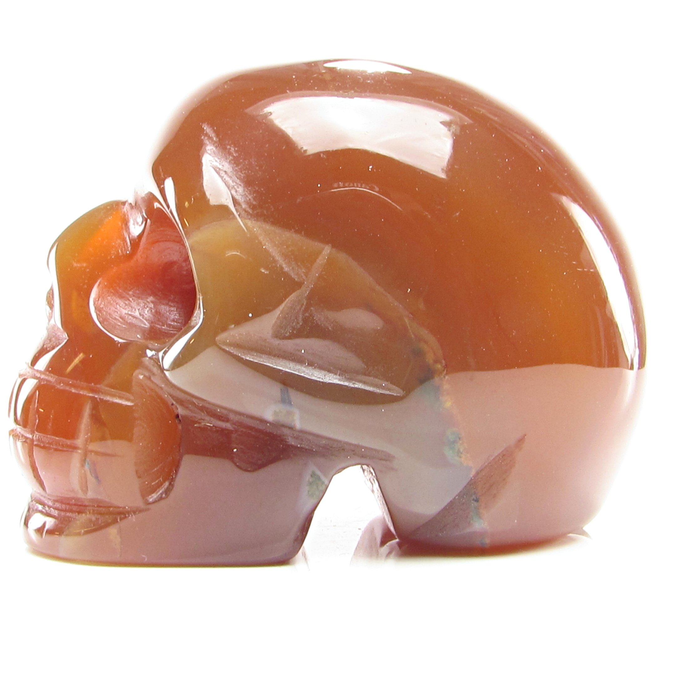 Carnelian Skull