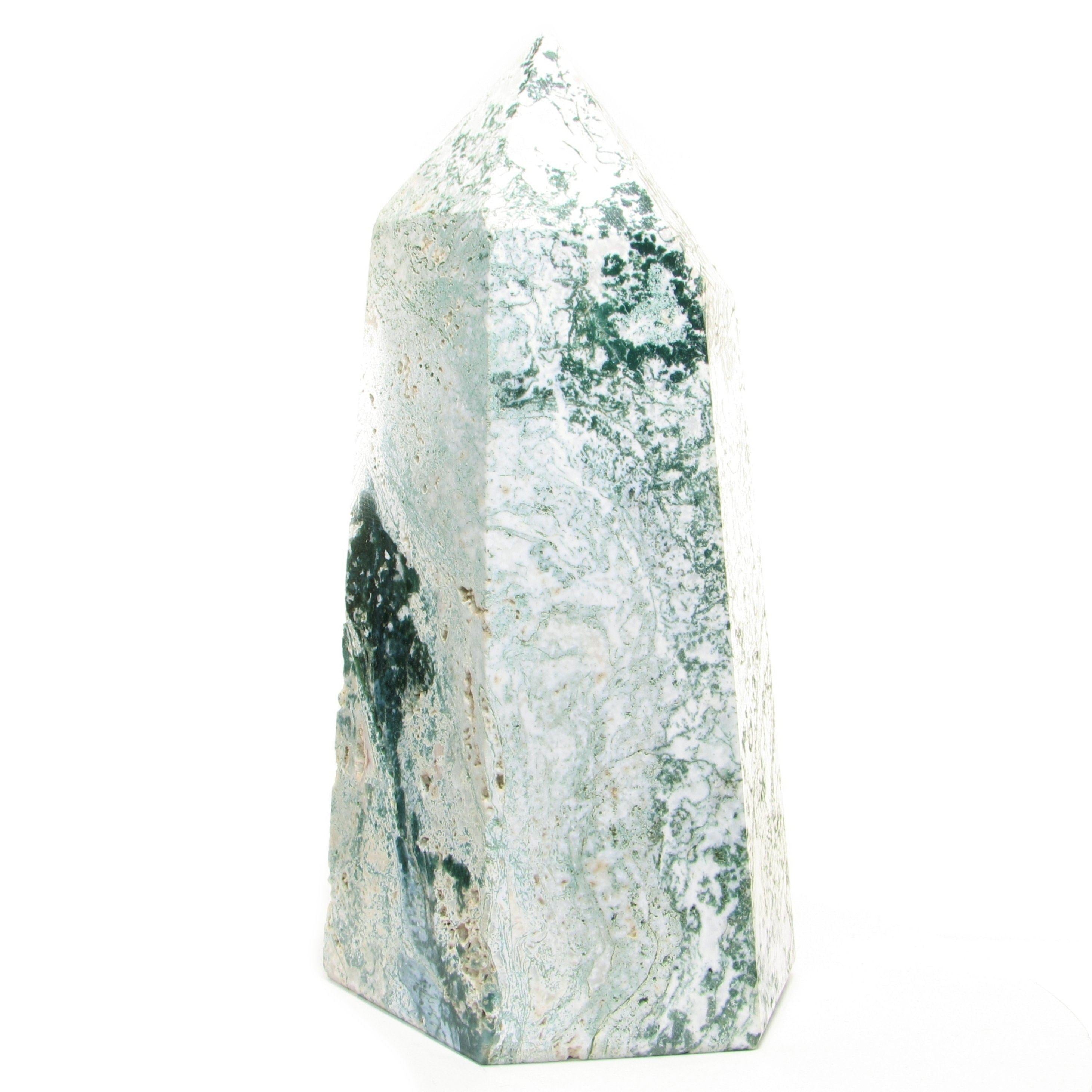 5.5 in. Tree Agate Tower