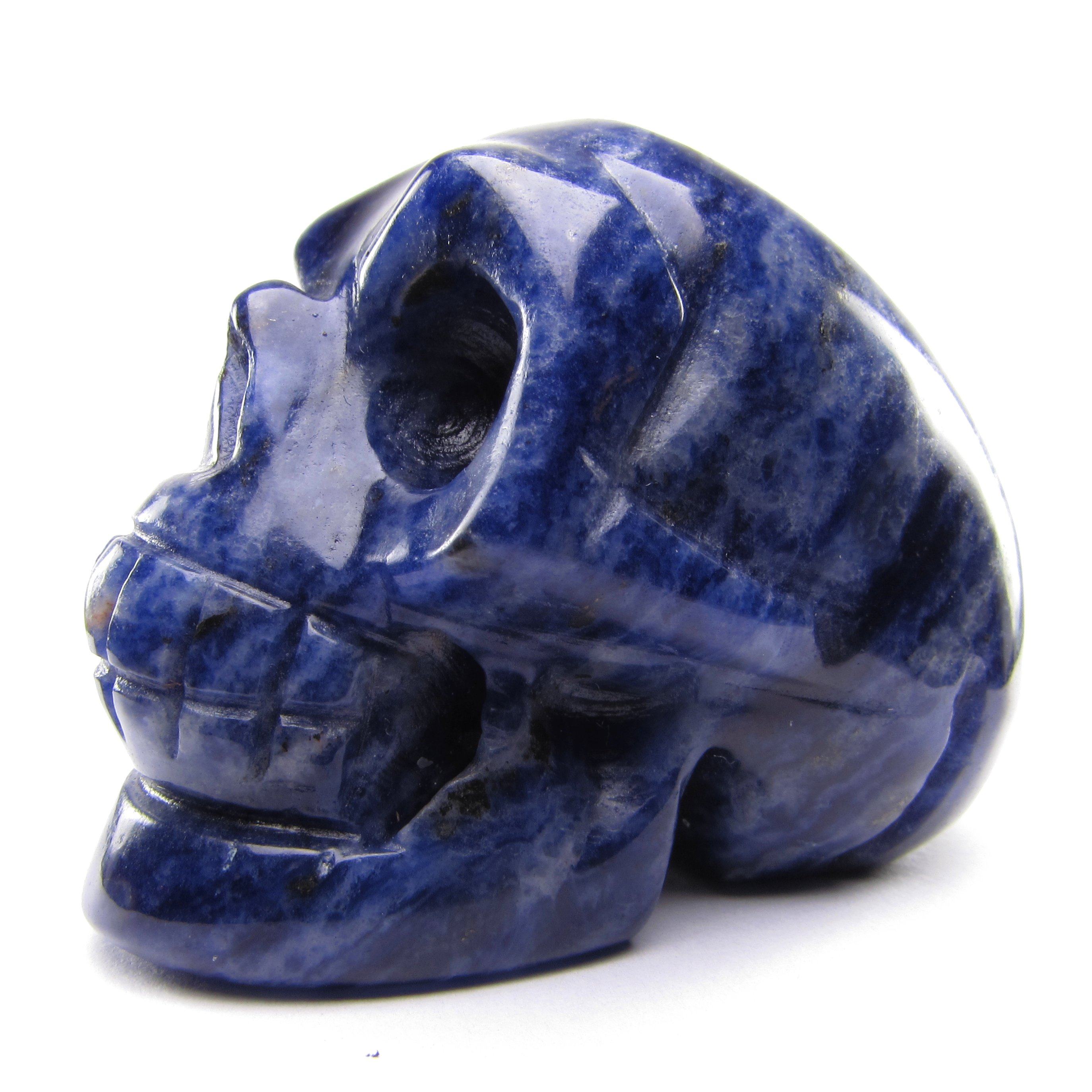 Sodalite Skull