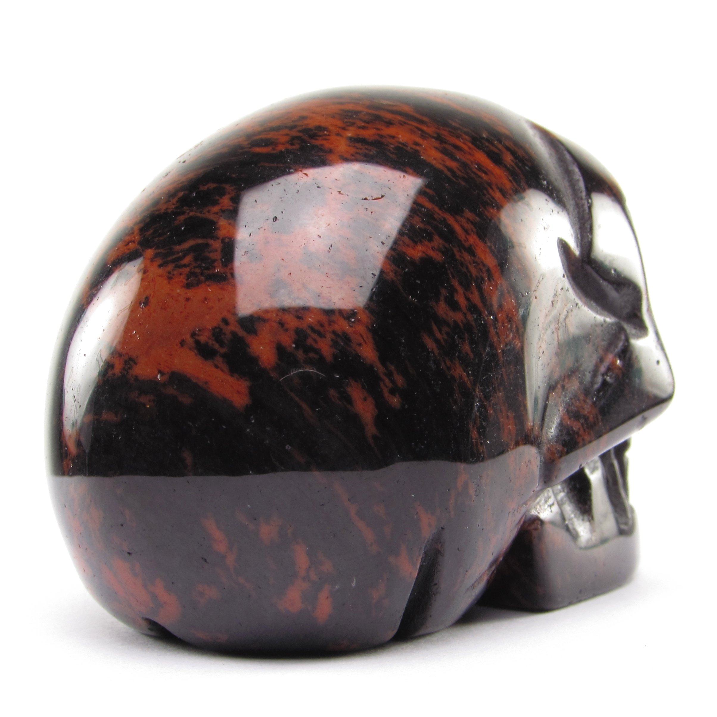 Mahogany Obsidian Skull