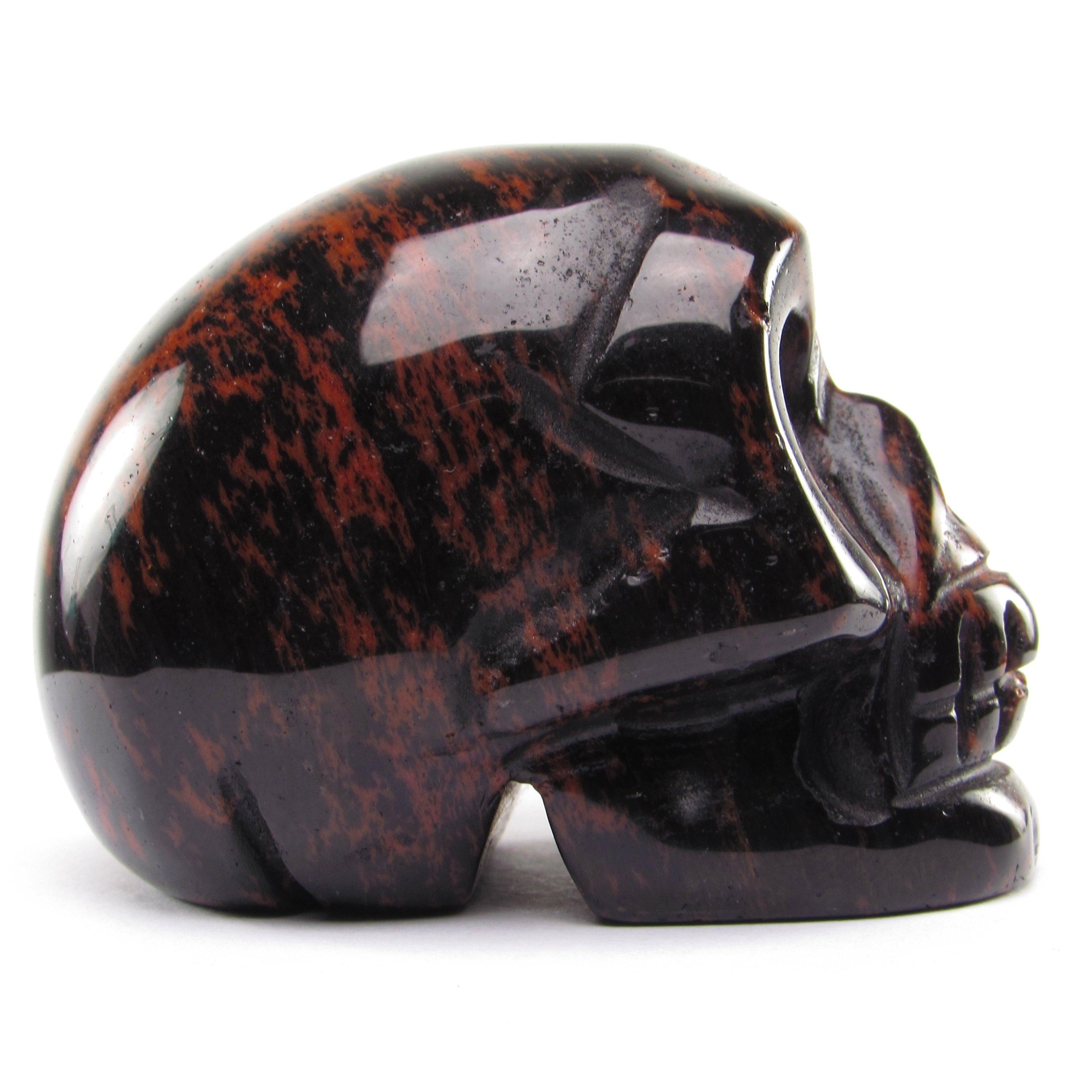 Mahogany Obsidian Skull