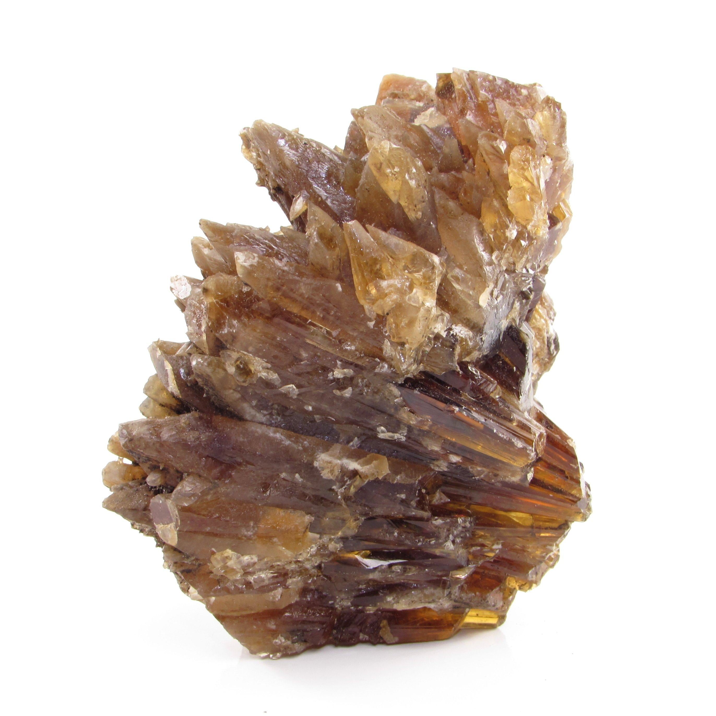 Amber Calcite