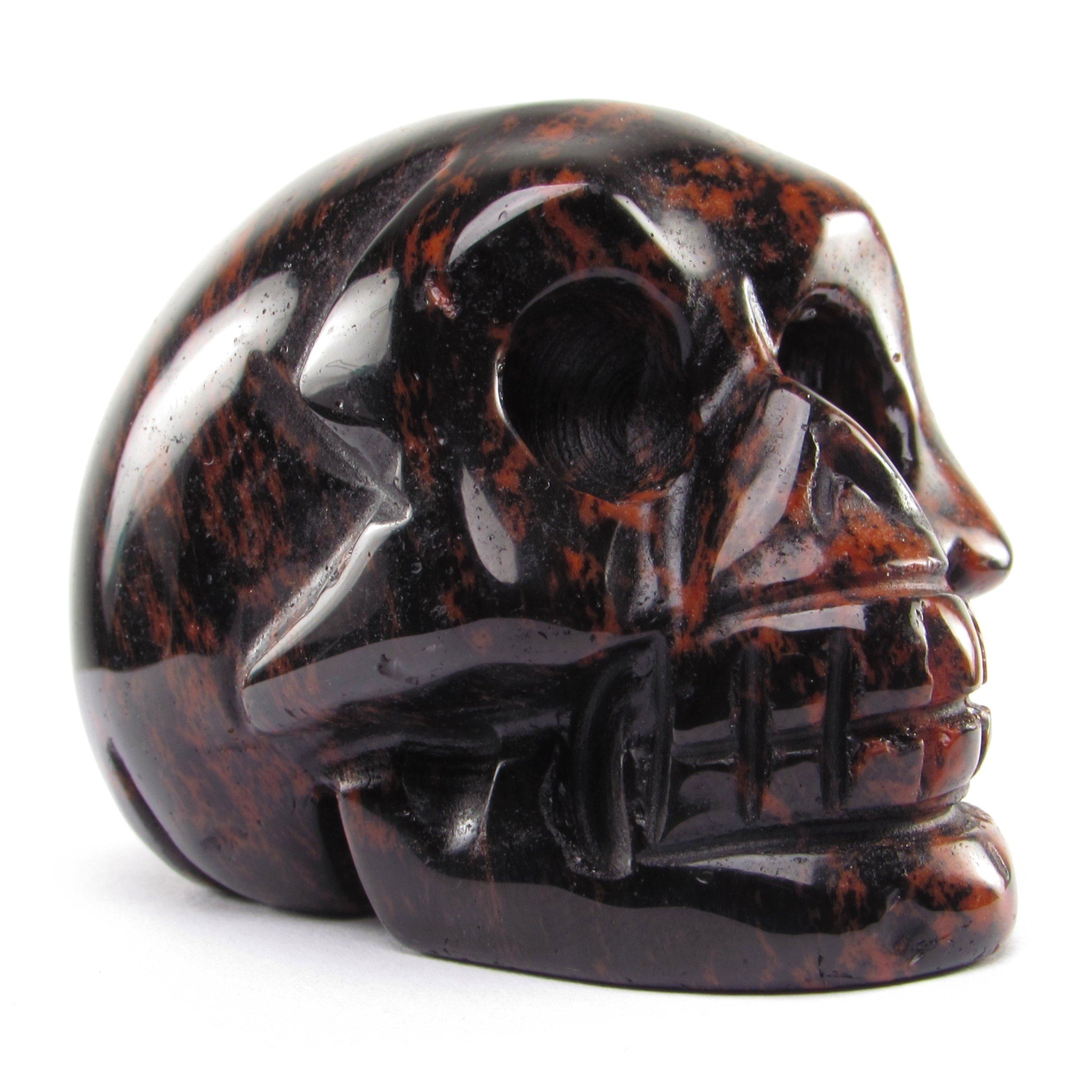 Mahogany Obsidian Skull