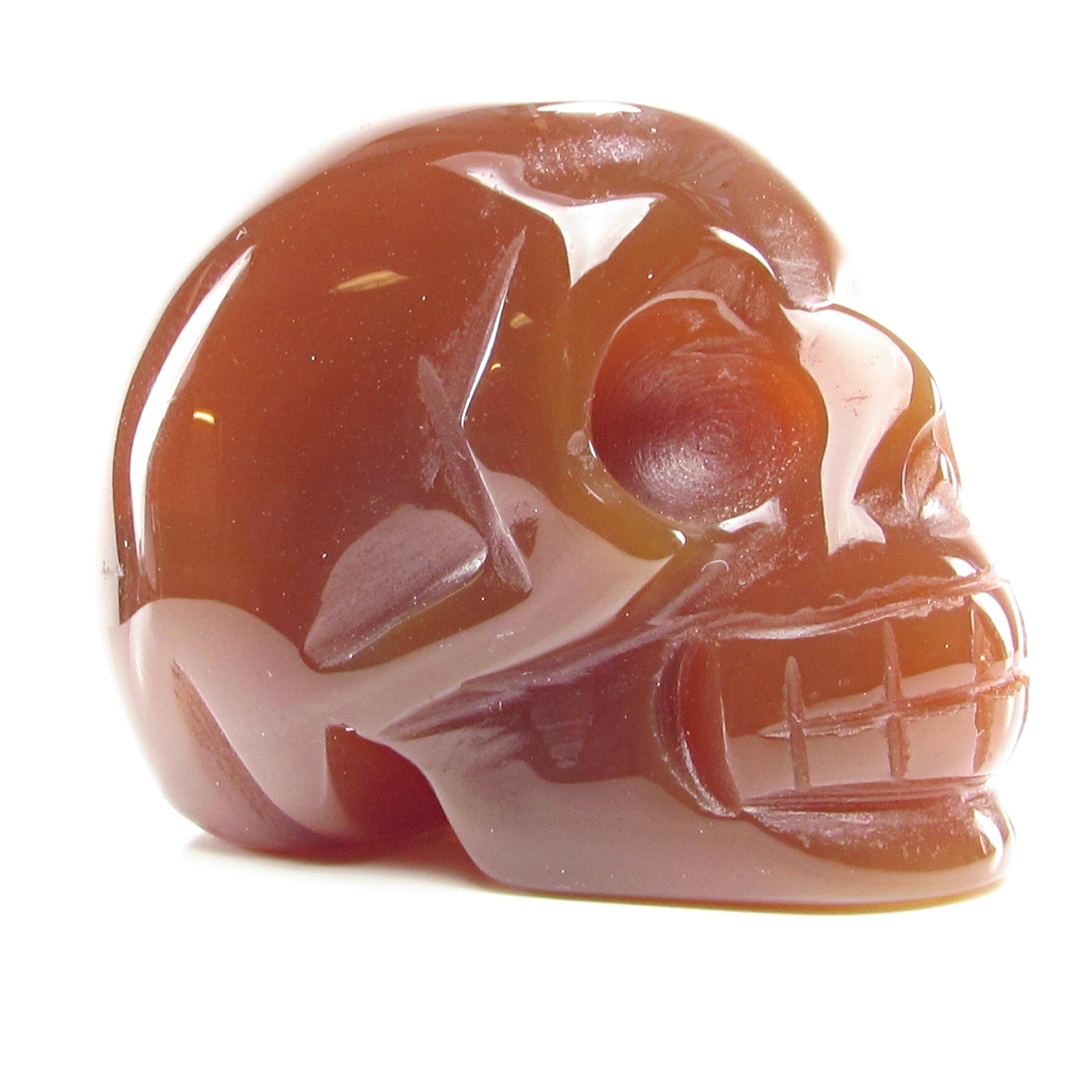 Carnelian Skull