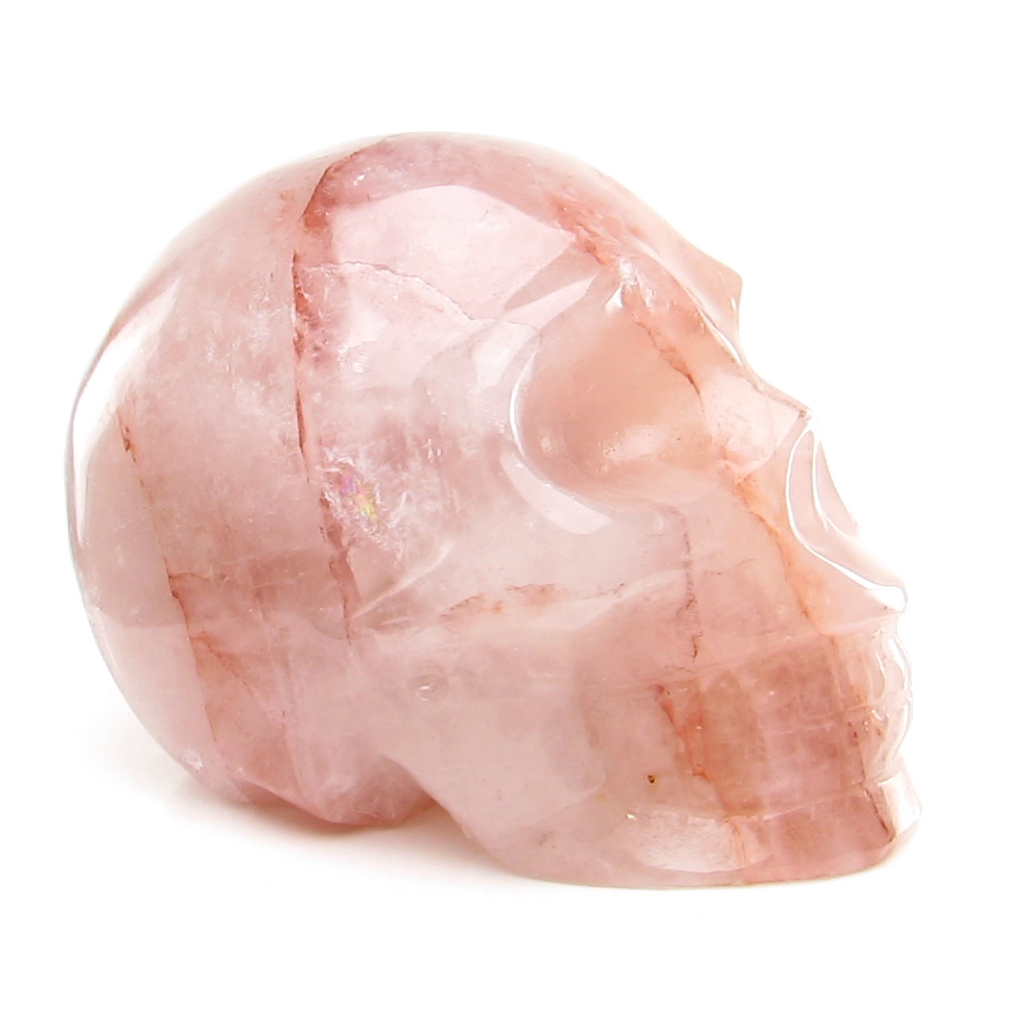 Fire Quartz Skull