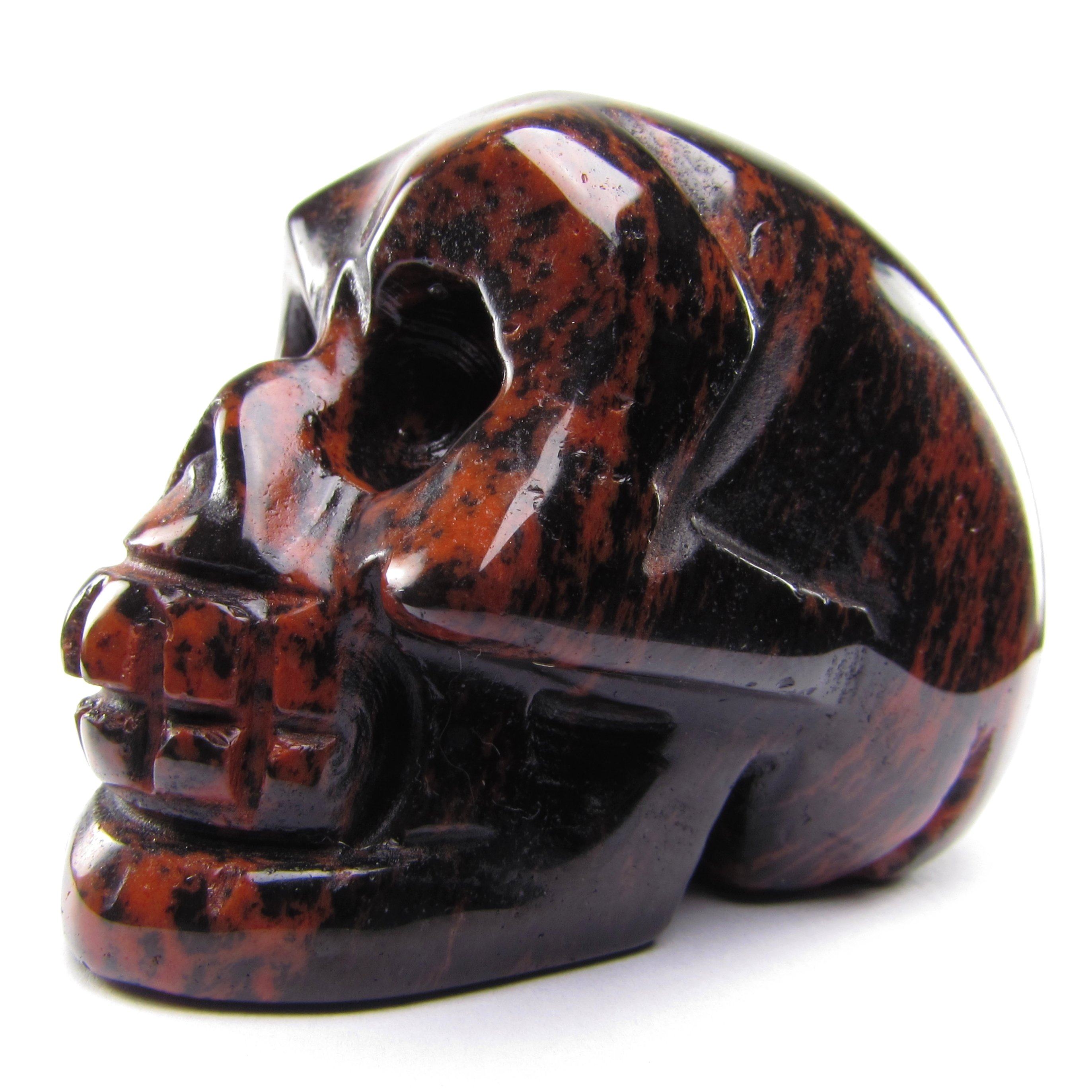 Mahogany Obsidian Skull