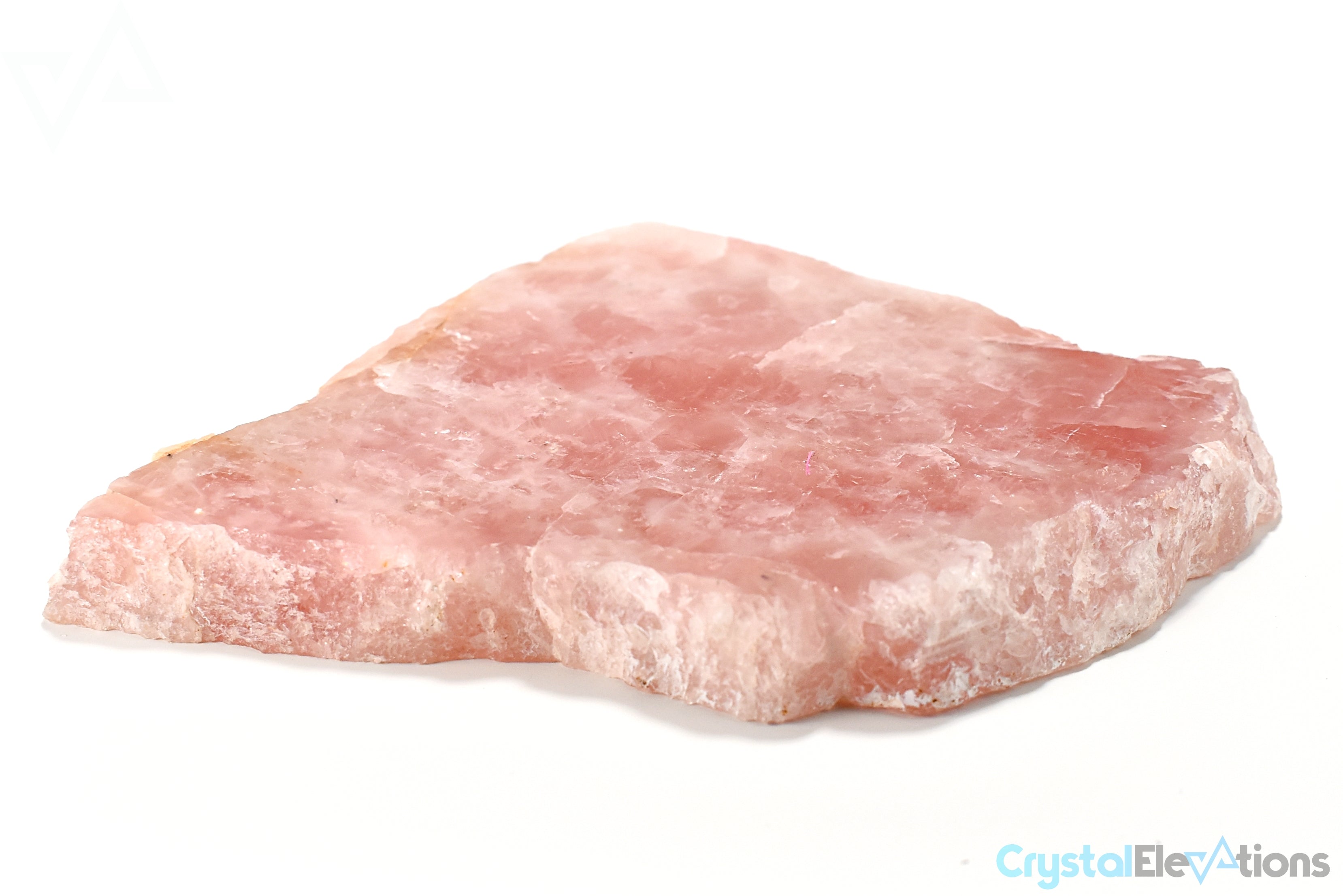 381.3g Rose Quartz Slab Large