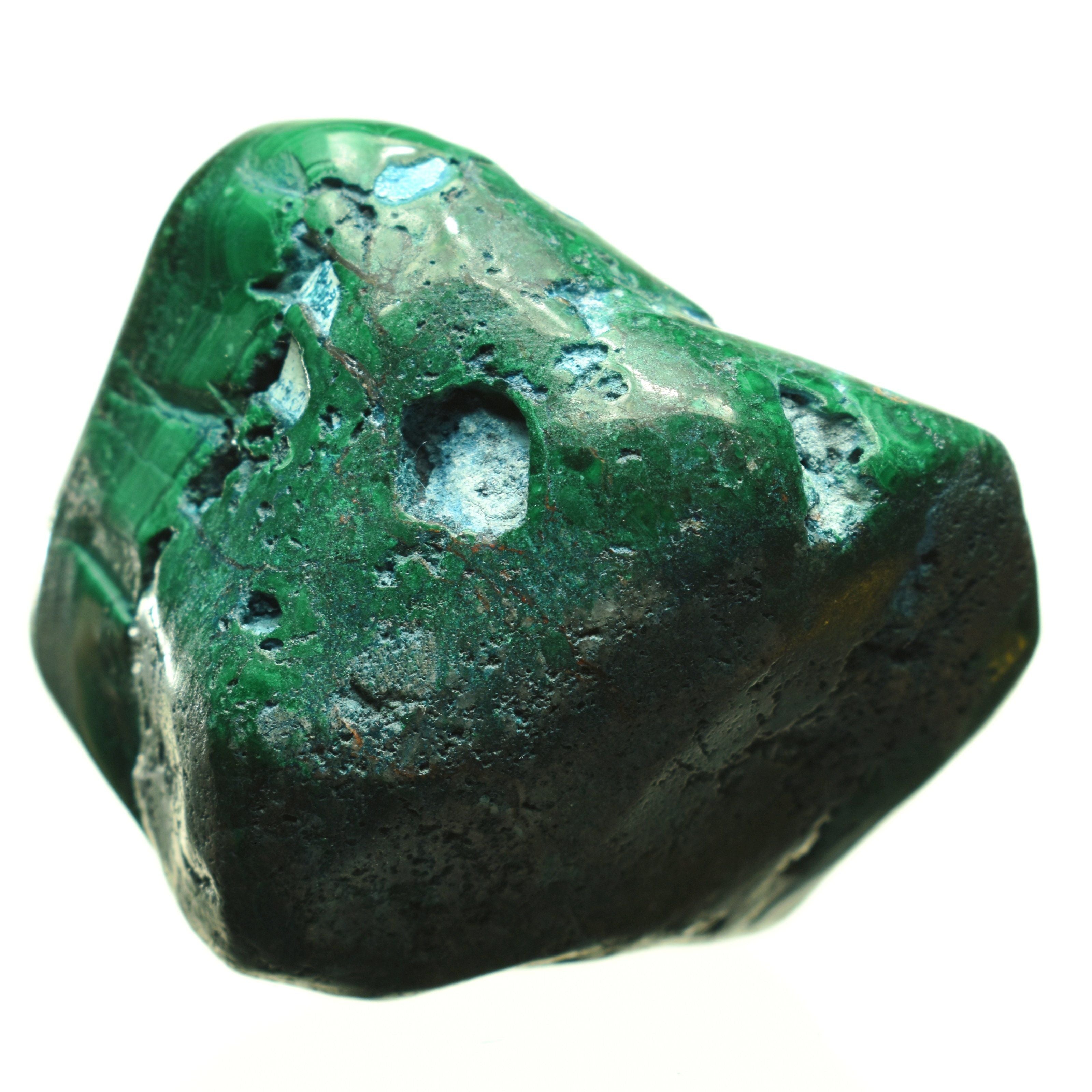 Malachite & Chrysocolla "Malacolla" Stone - 8.82 oz.