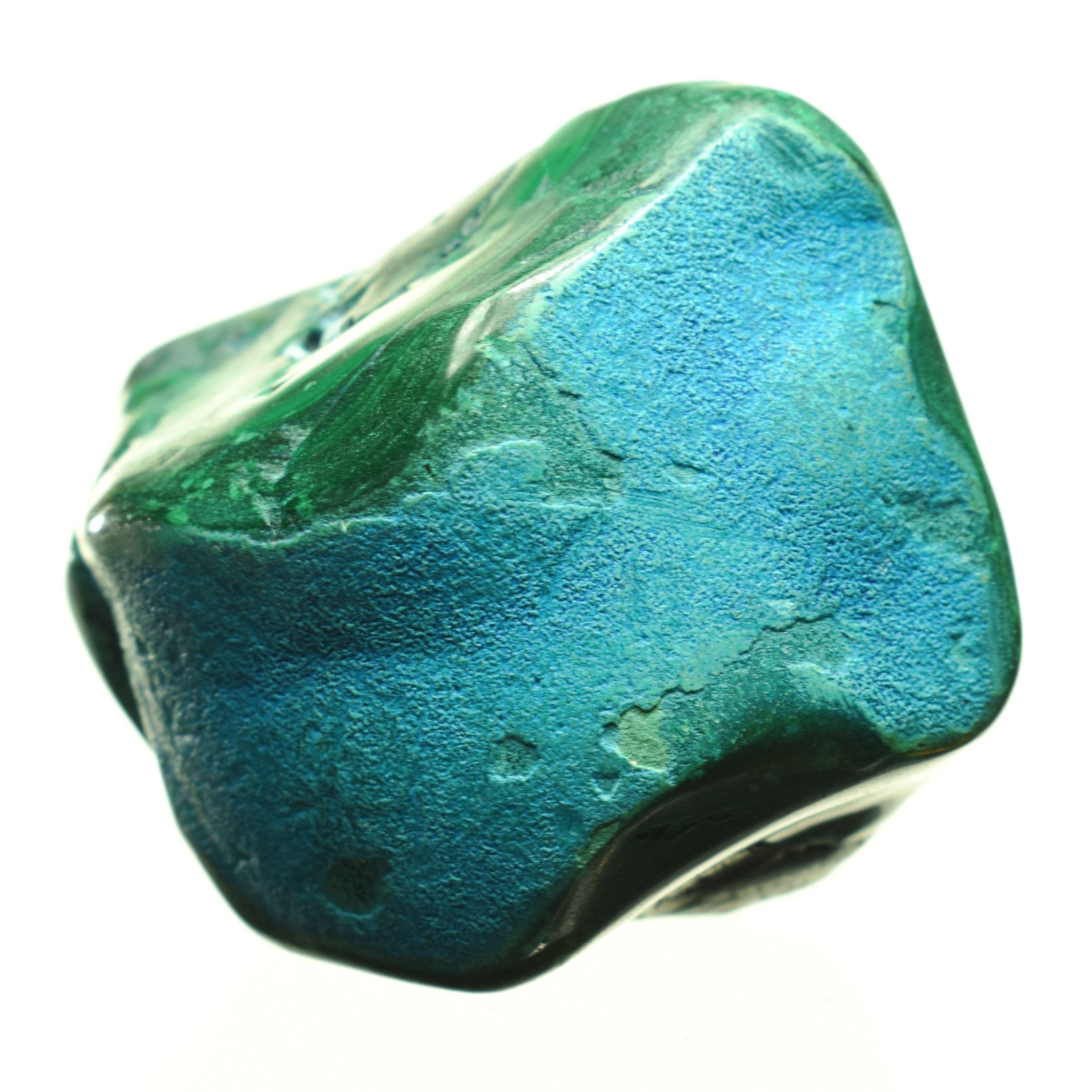 Malachite & Chrysocolla "Malacolla" Stone - 8.82 oz.