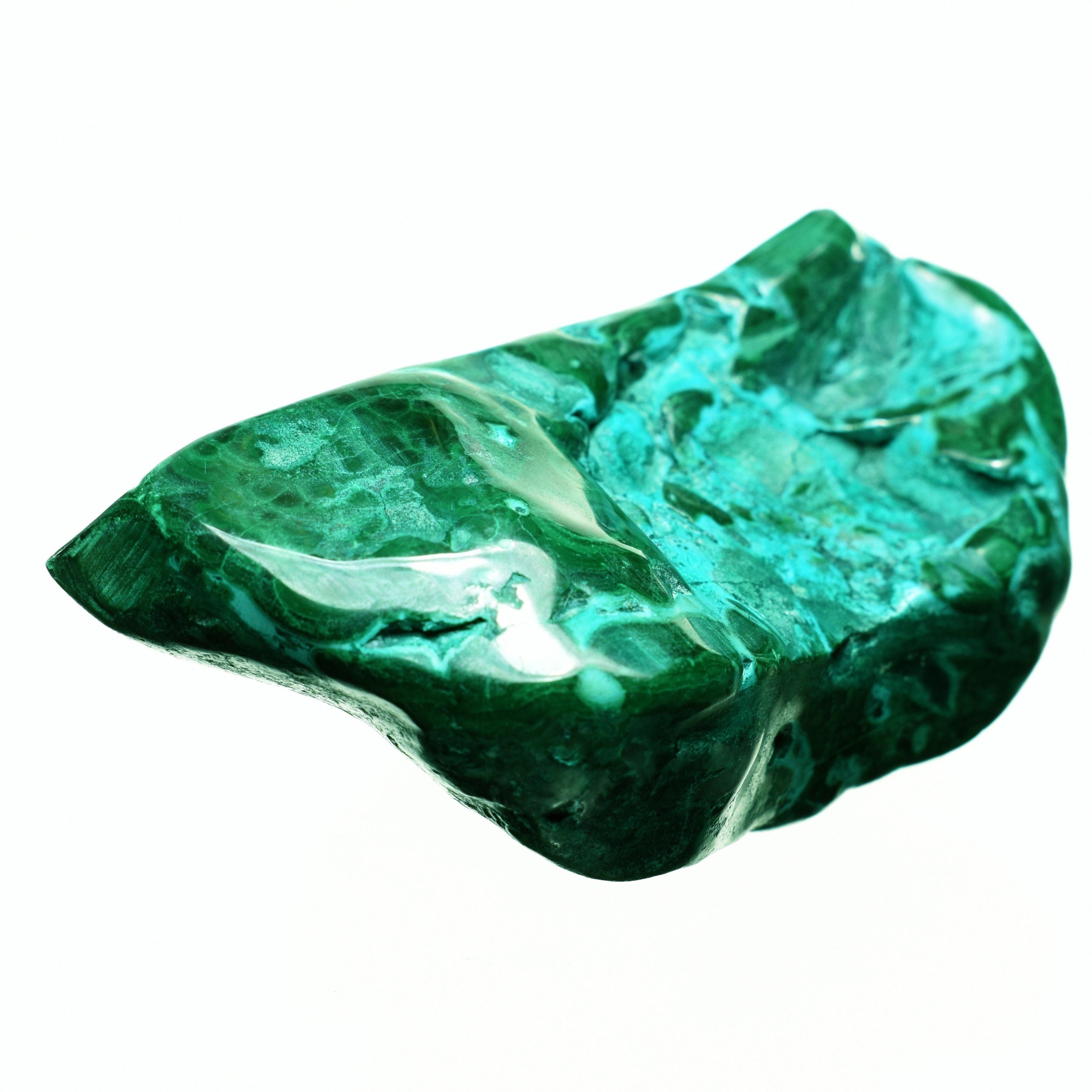 Malachite & Chrsyocolla "Malacolla" Freeform - 12.65 oz