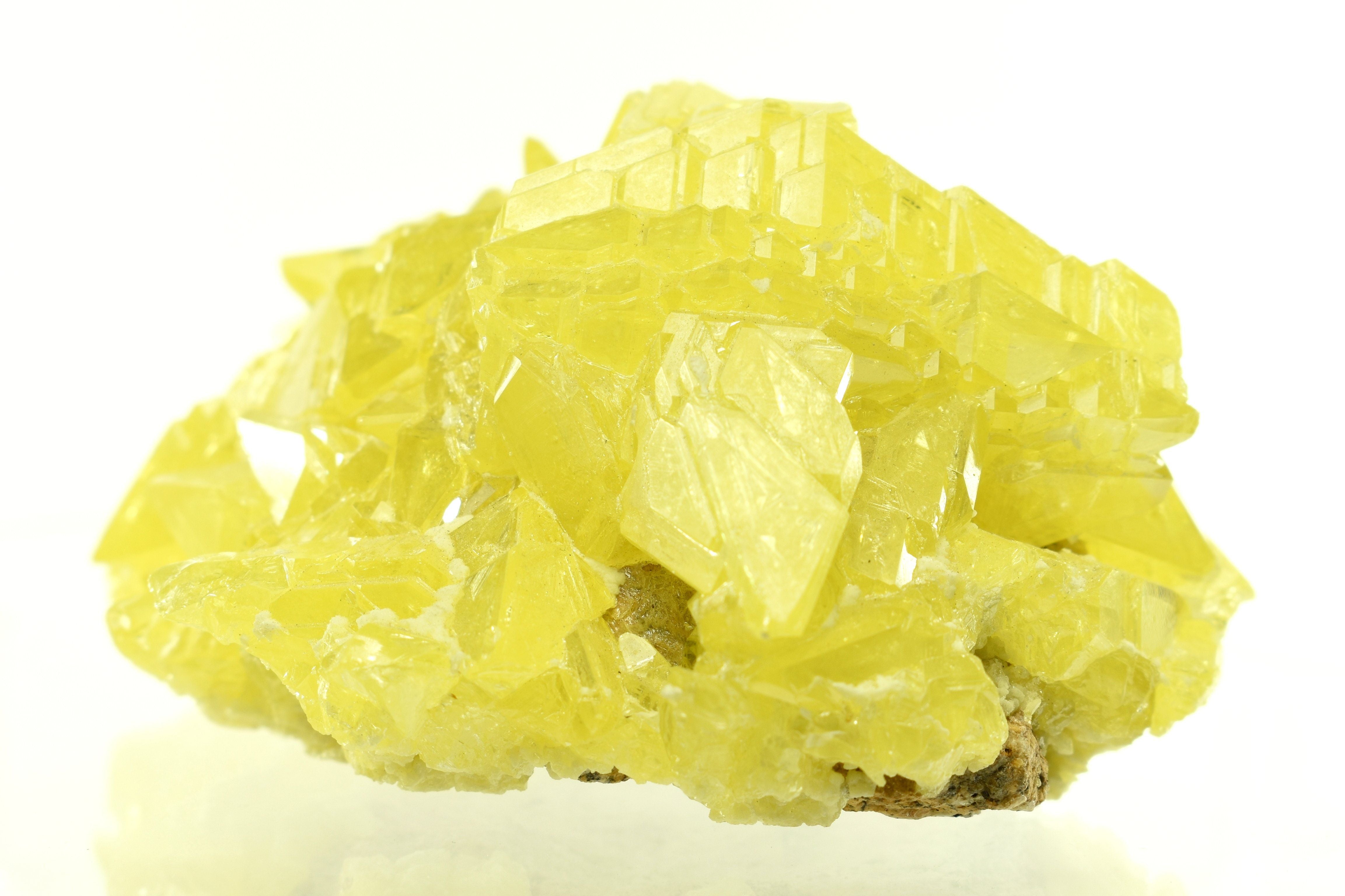 Raw Sulphur Crystal Chunk - 10.92 oz