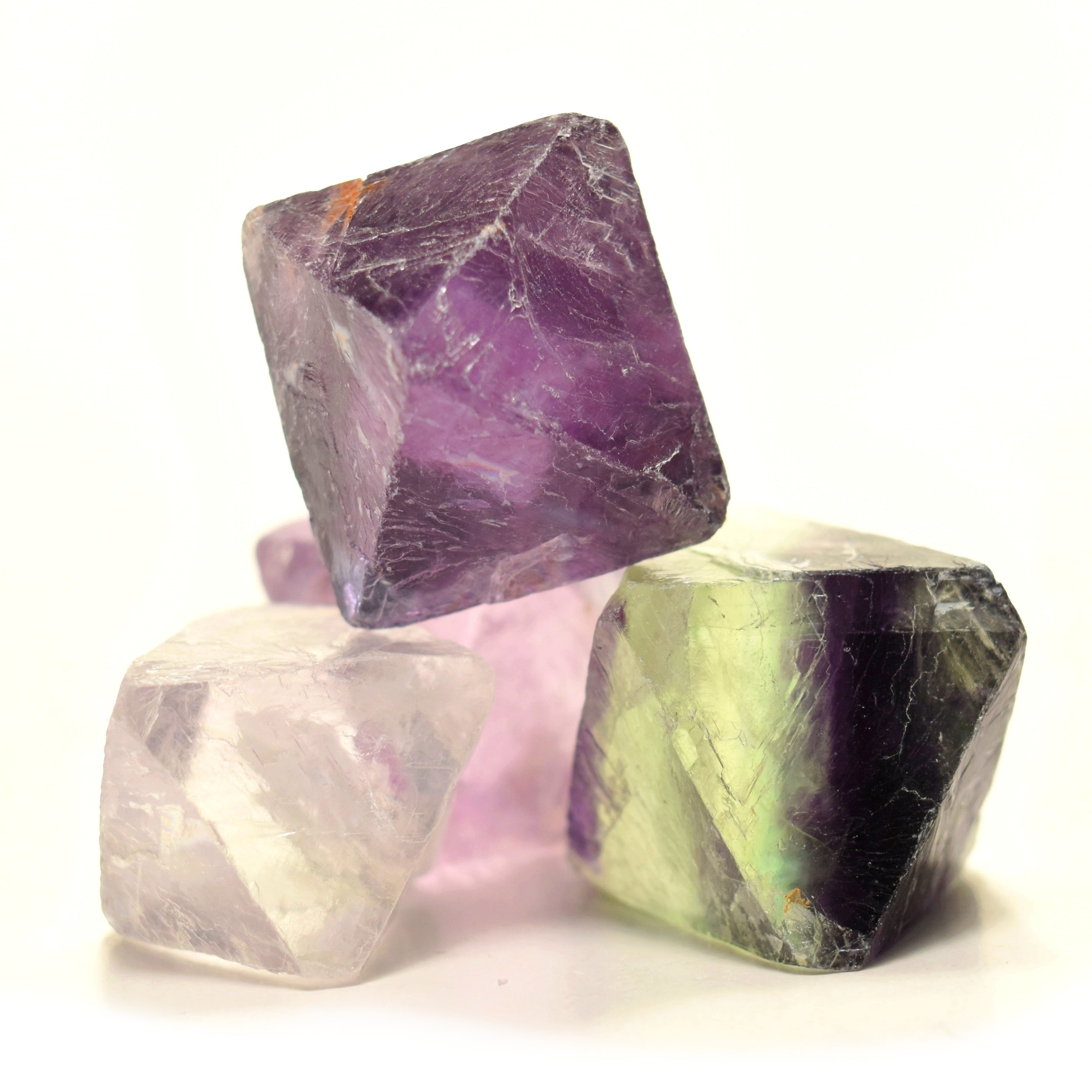 Fluorite Octahedron Shapes (Variety)