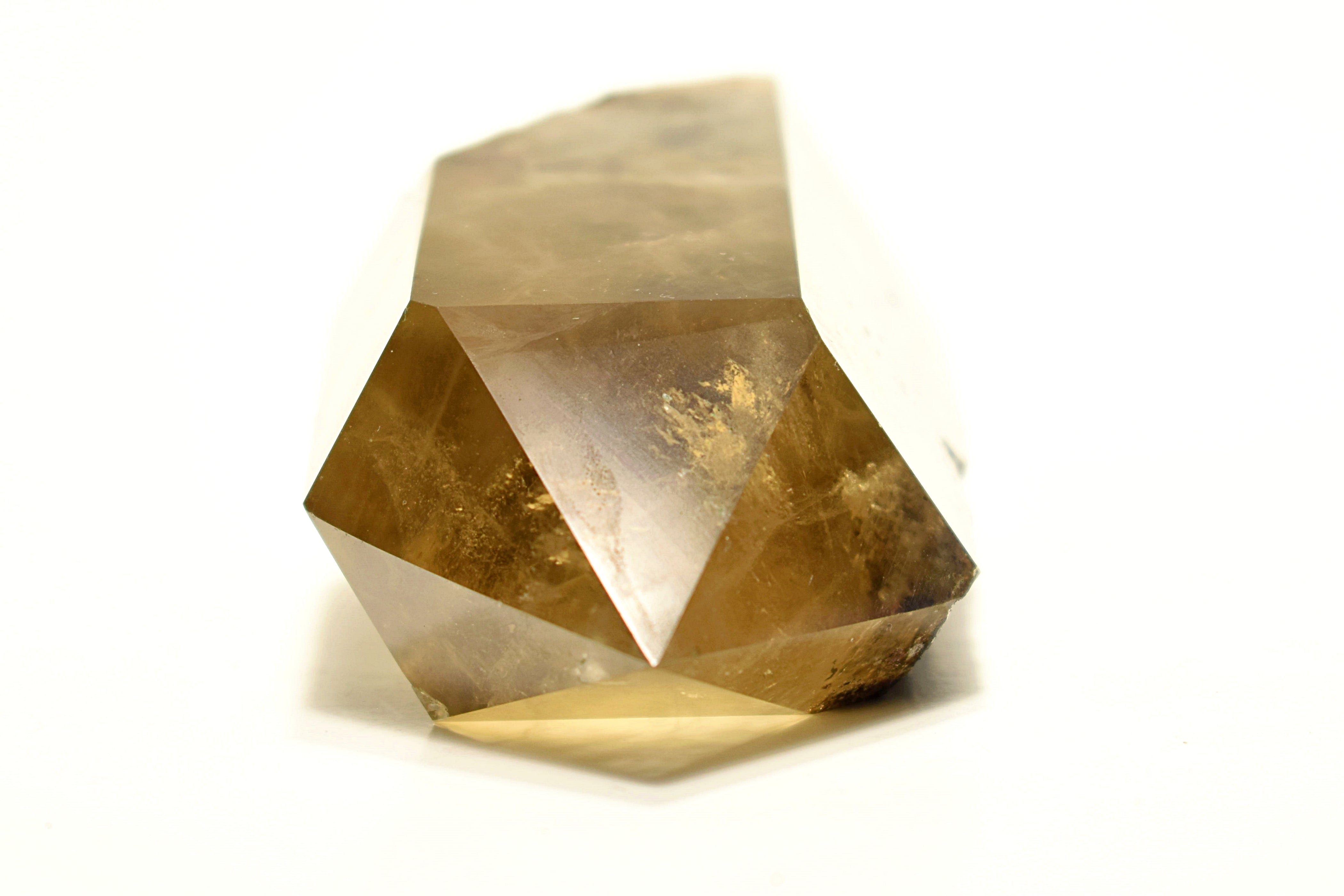 Natural Smoky Citrine 6-Sided Point