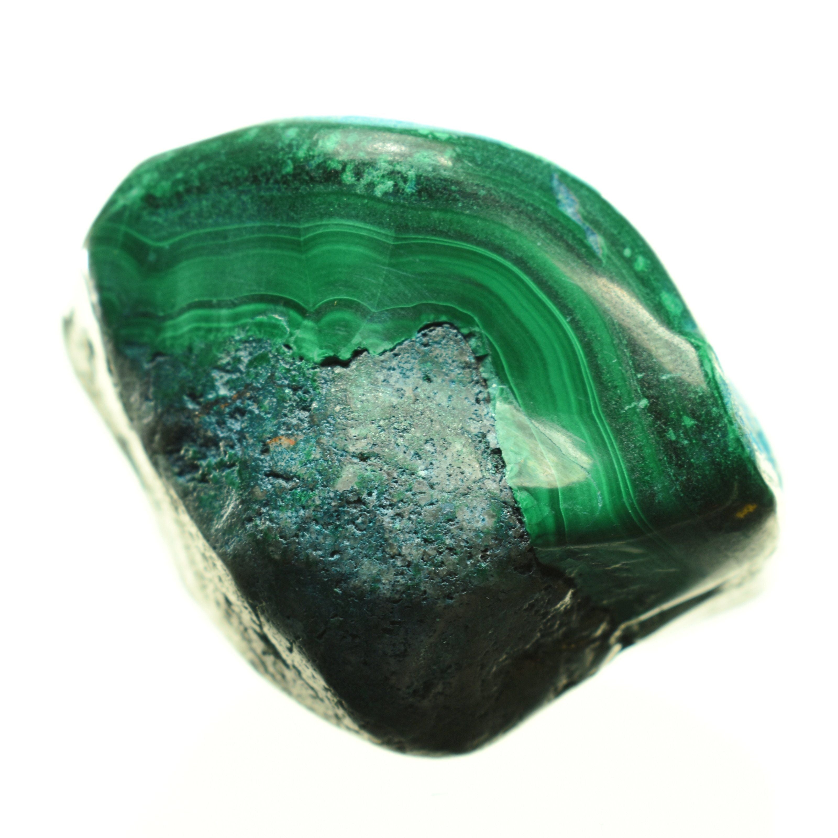 Malachite & Chrysocolla "Malacolla" Stone - 8.82 oz.