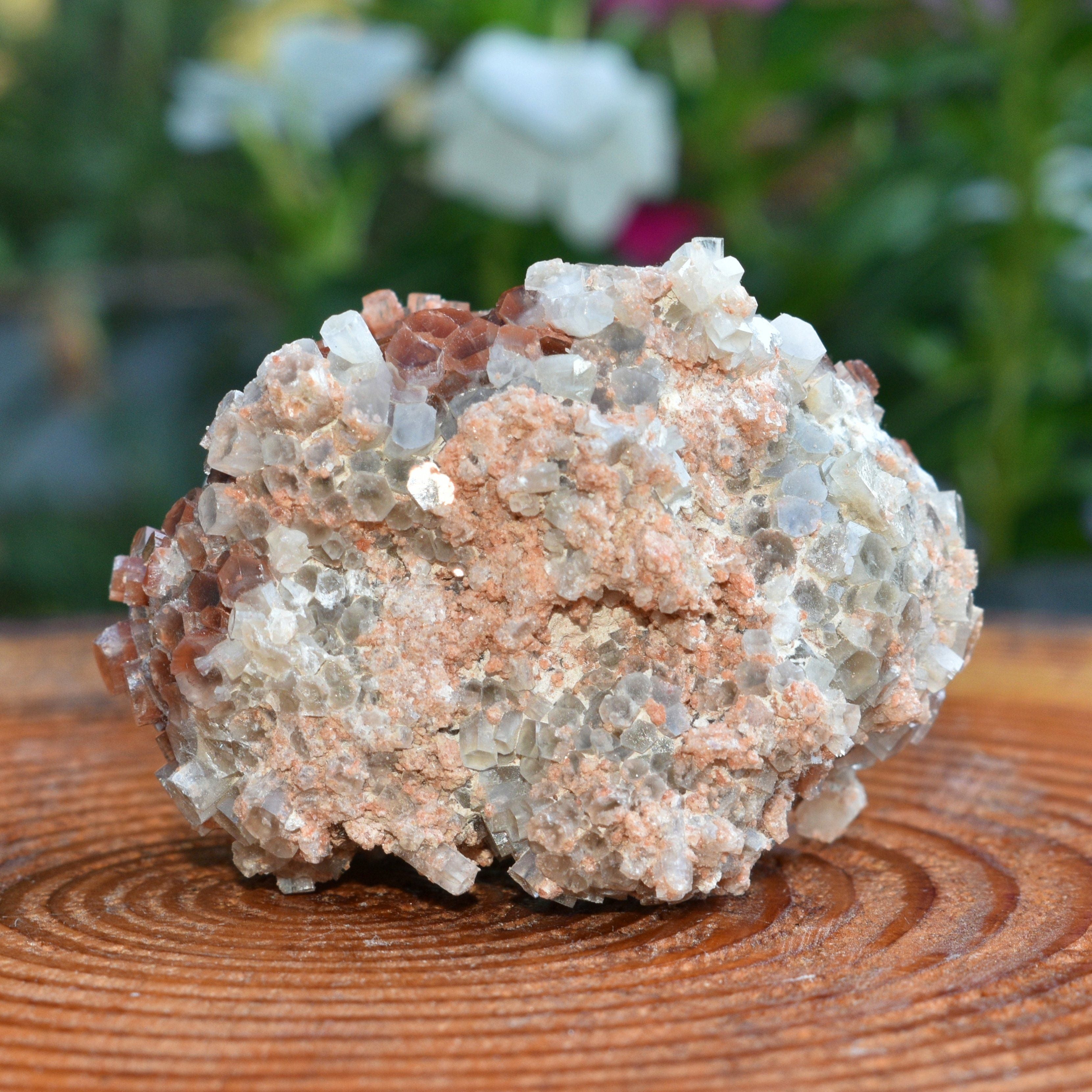 Red Moroccan Aragonite Cluster - 6.68 oz