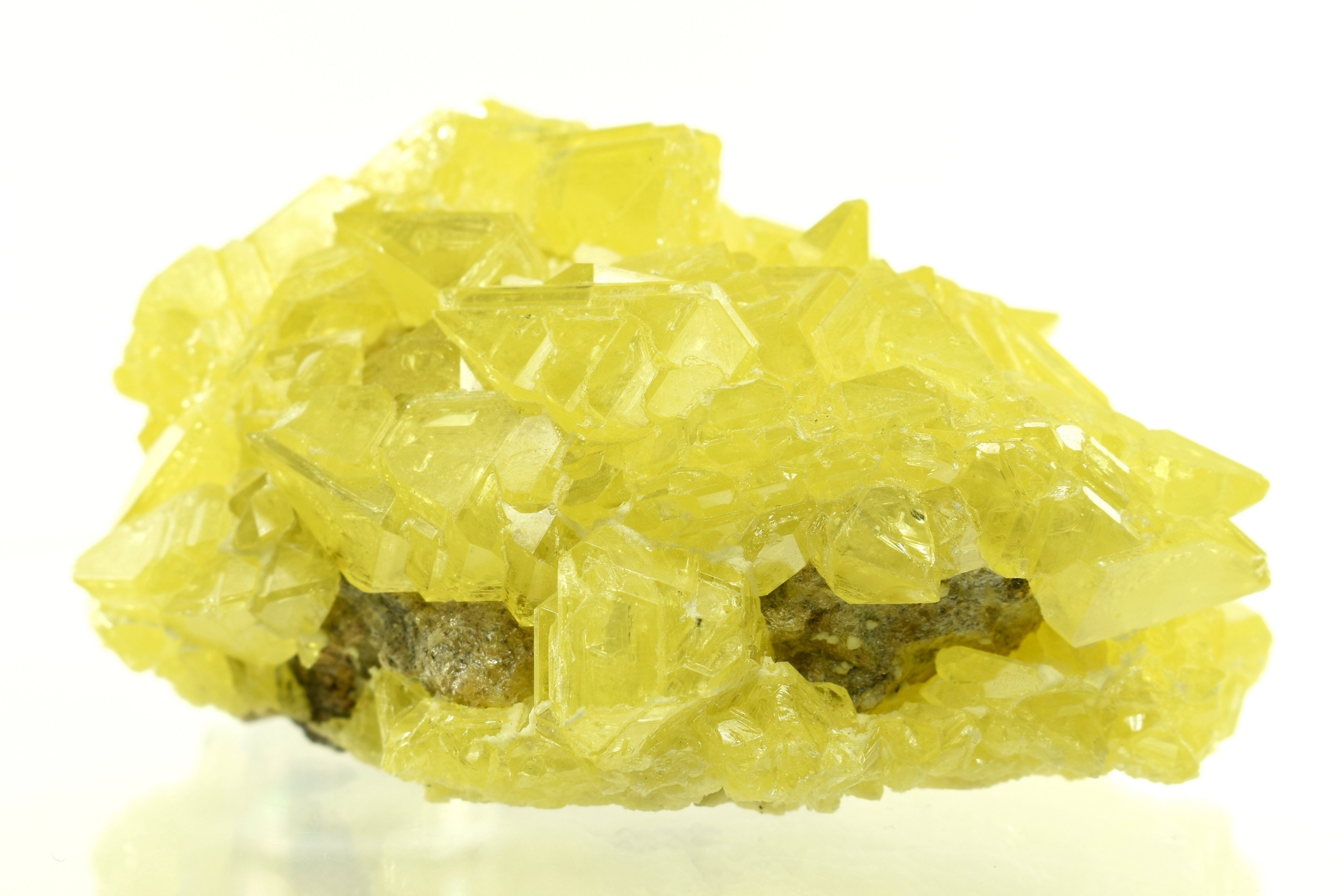 Raw Sulphur Crystal Chunk - 10.92 oz