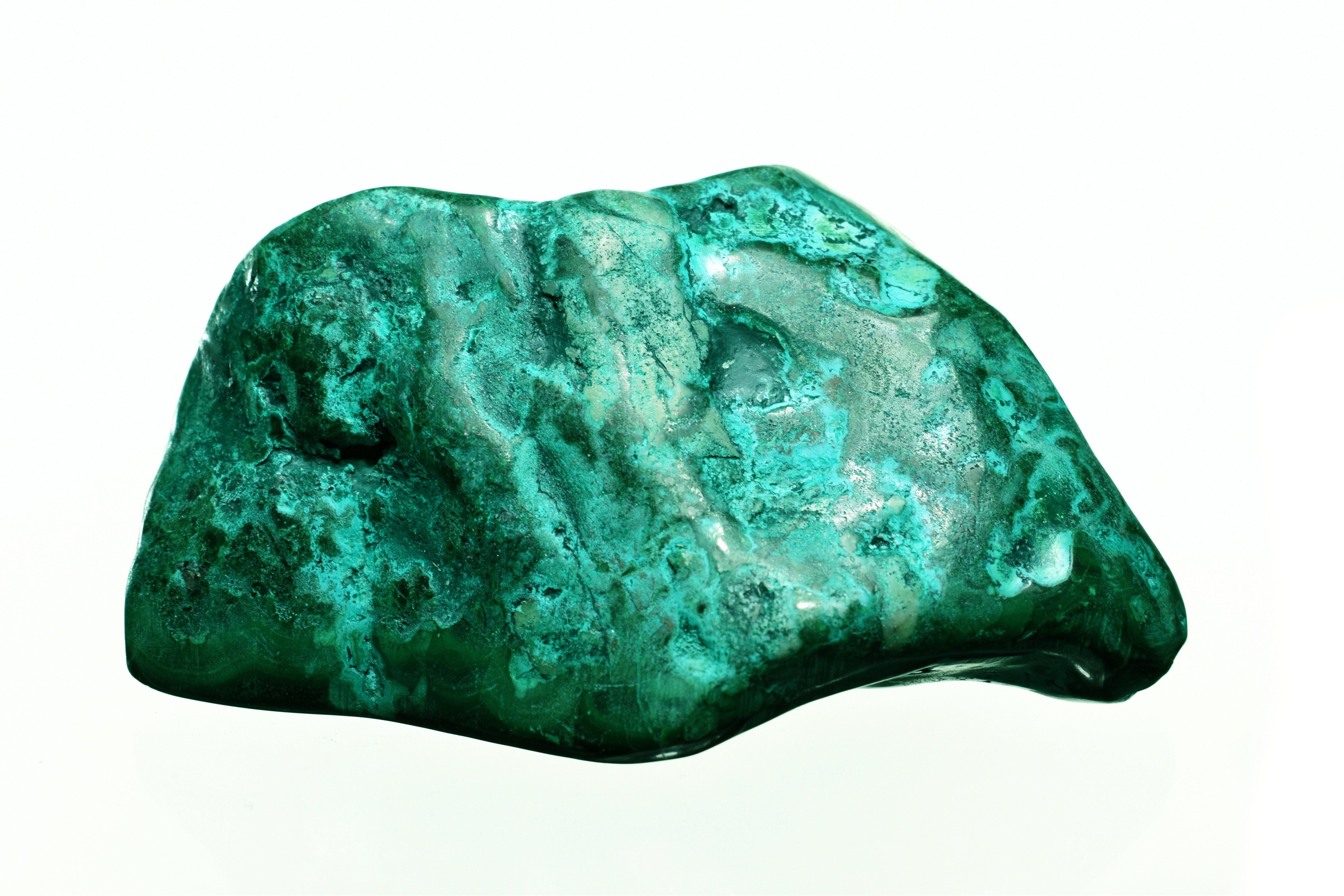 Malachite & Chrsyocolla "Malacolla" Freeform - 12.65 oz