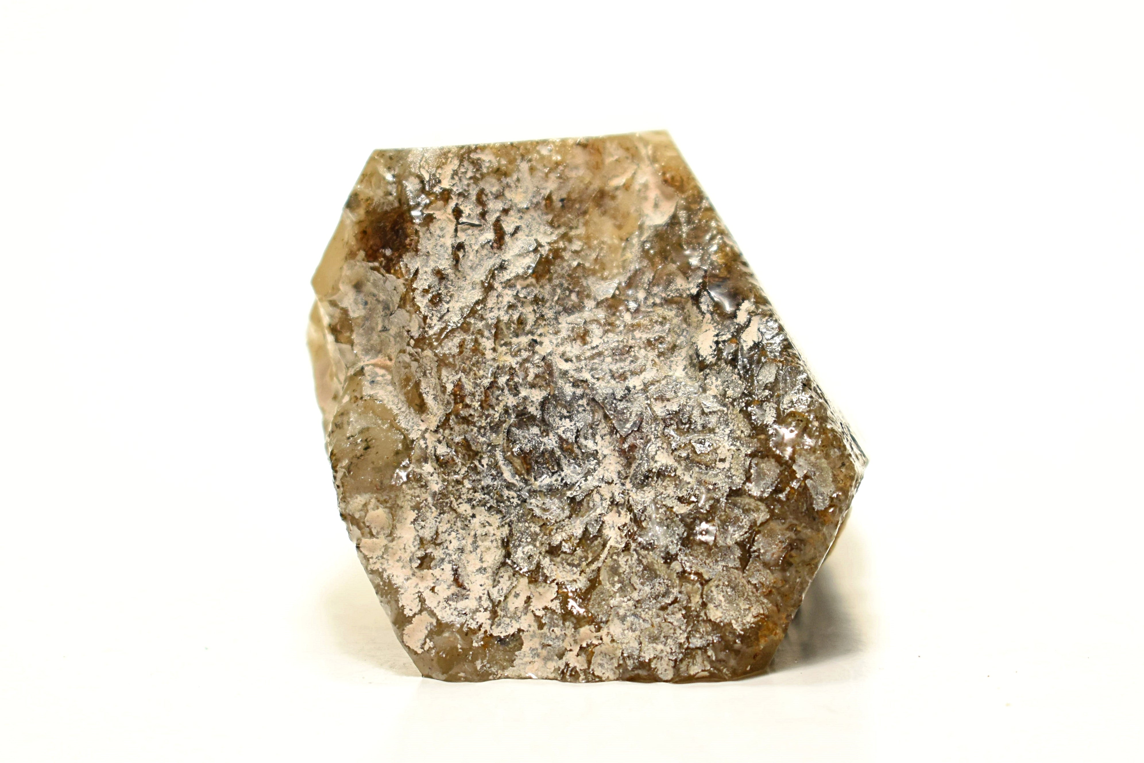 Natural Smoky Citrine 6-Sided Point