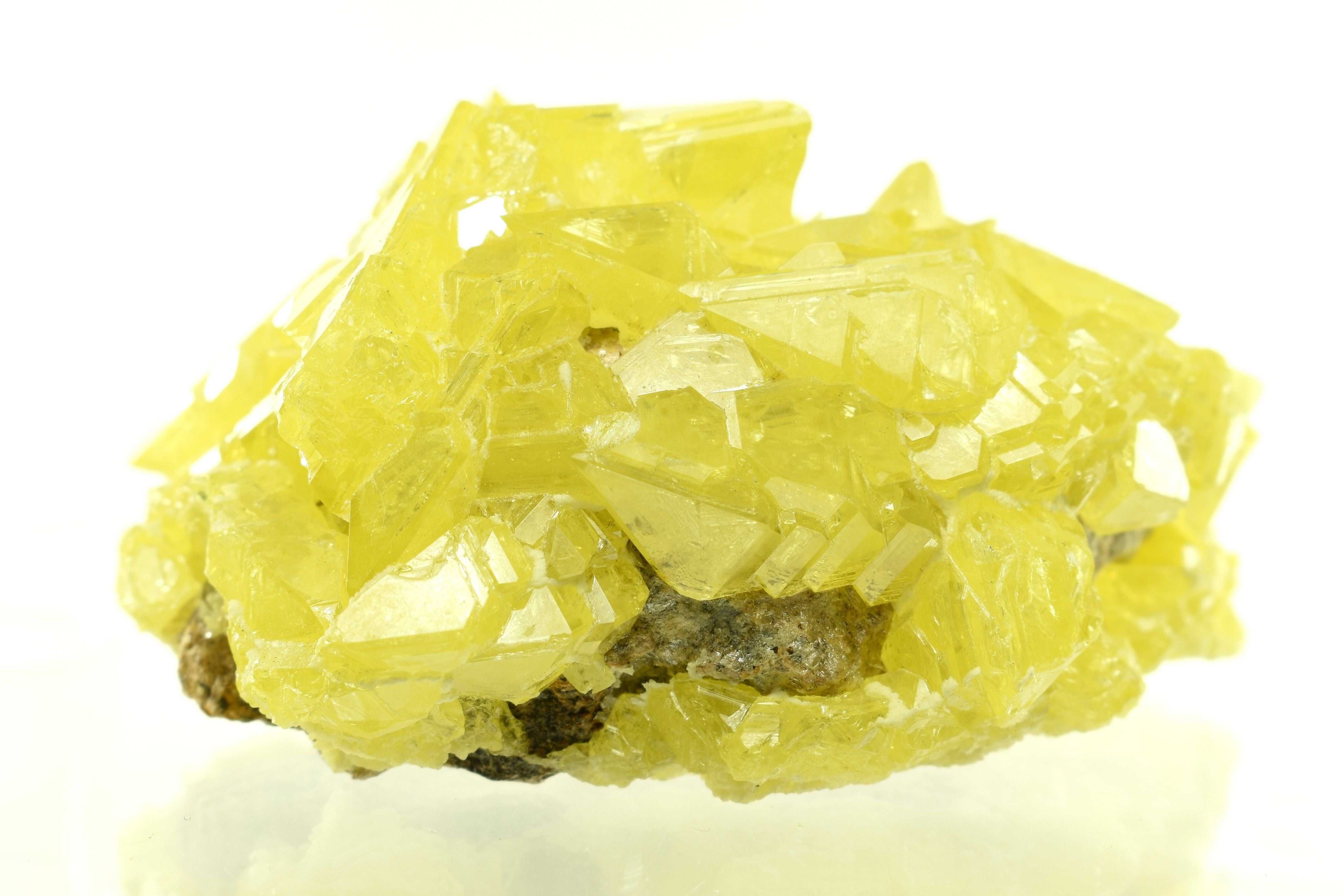 Raw Sulphur Crystal Chunk - 10.92 oz